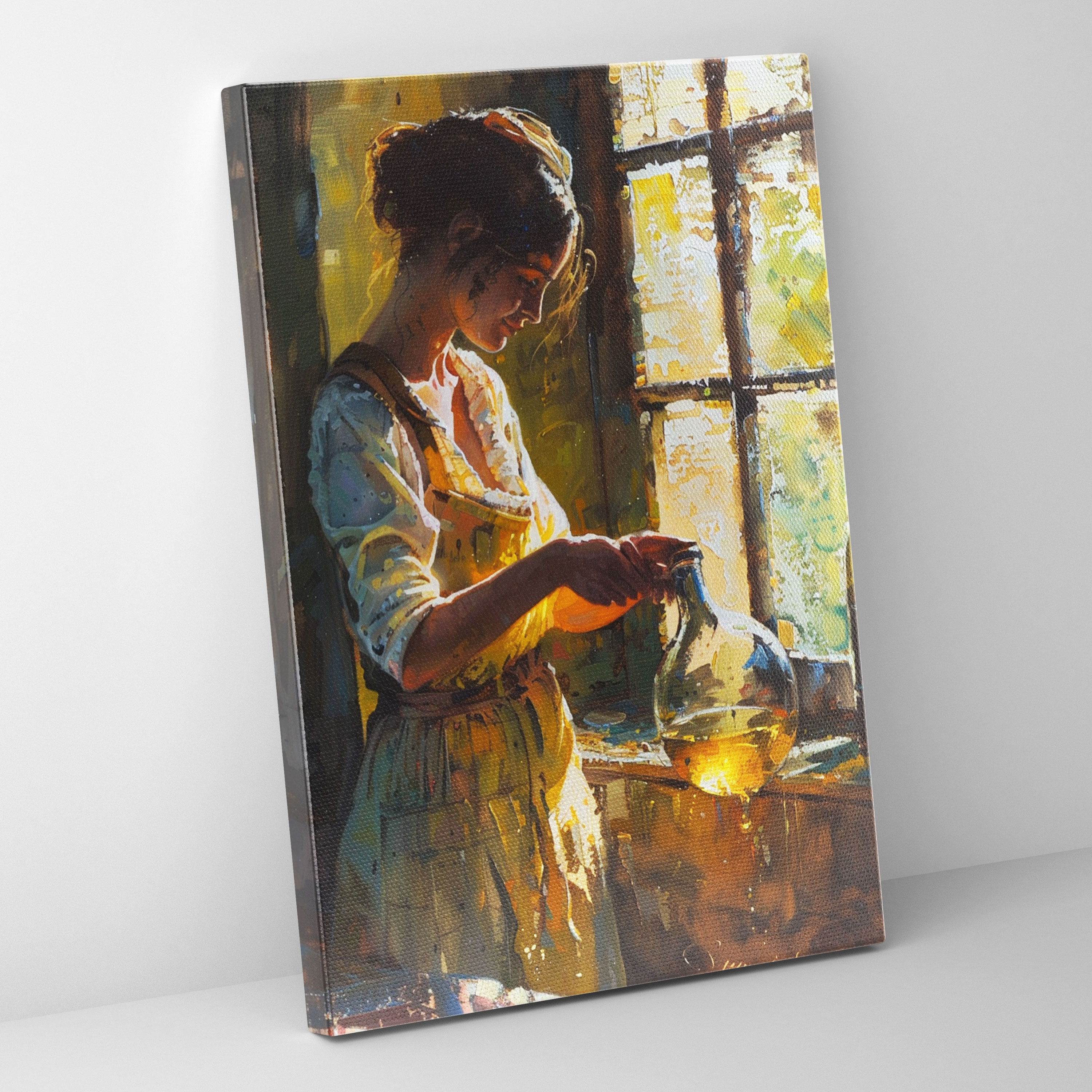 Johannes Vermeer Wall Decoration Canvas Print - Johannes Vermeer, Wall Art, Canvas, Canvas Wall Art