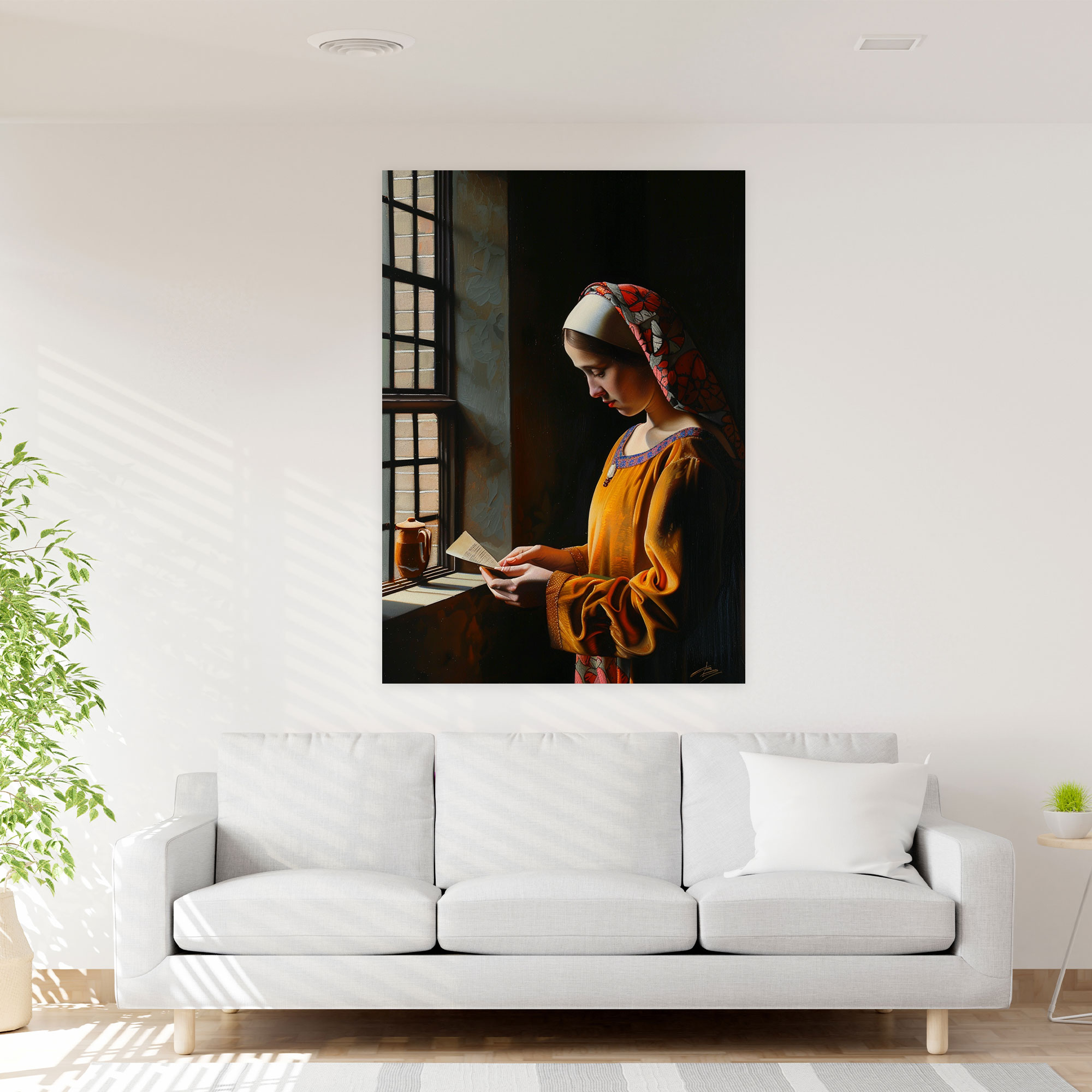Johannes Vermeer Wall Art - Johannes Vermeer, Canvas Print, Canvas, Wall Art