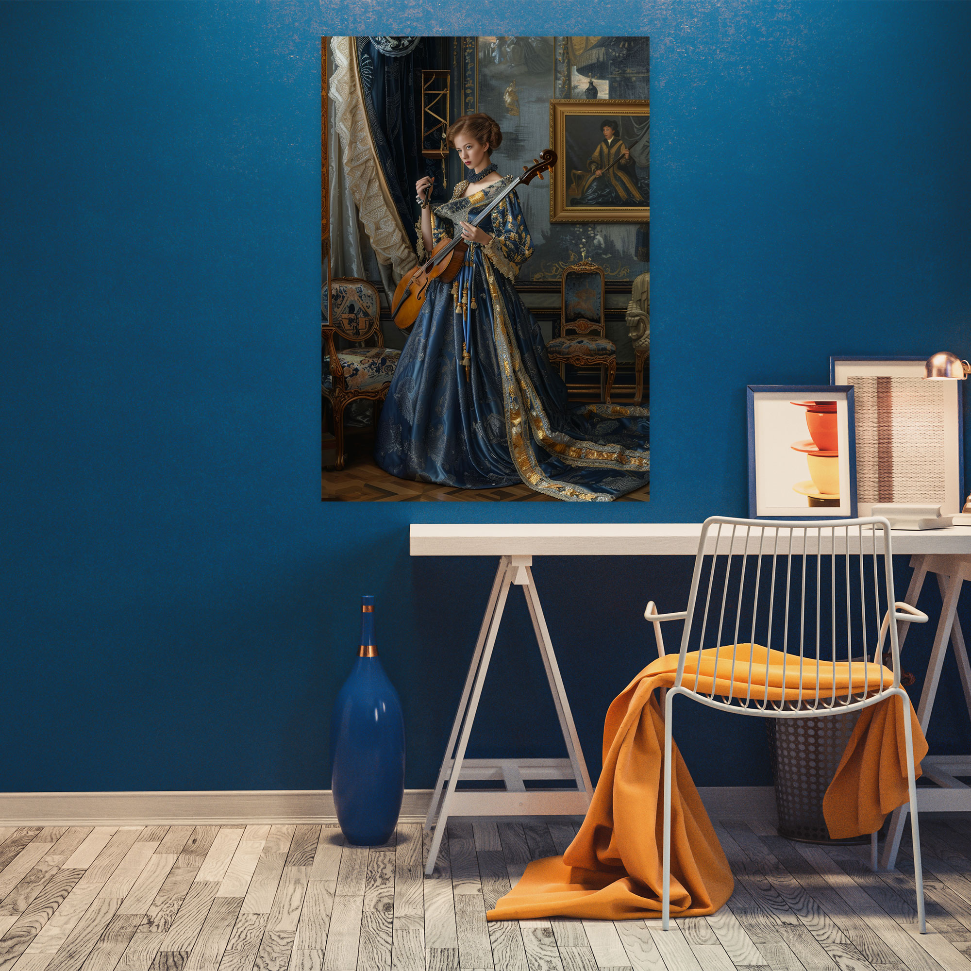 Johannes Vermeer Tablo Sanatı - Ev Dekorasyonu için Kanvas Tablo