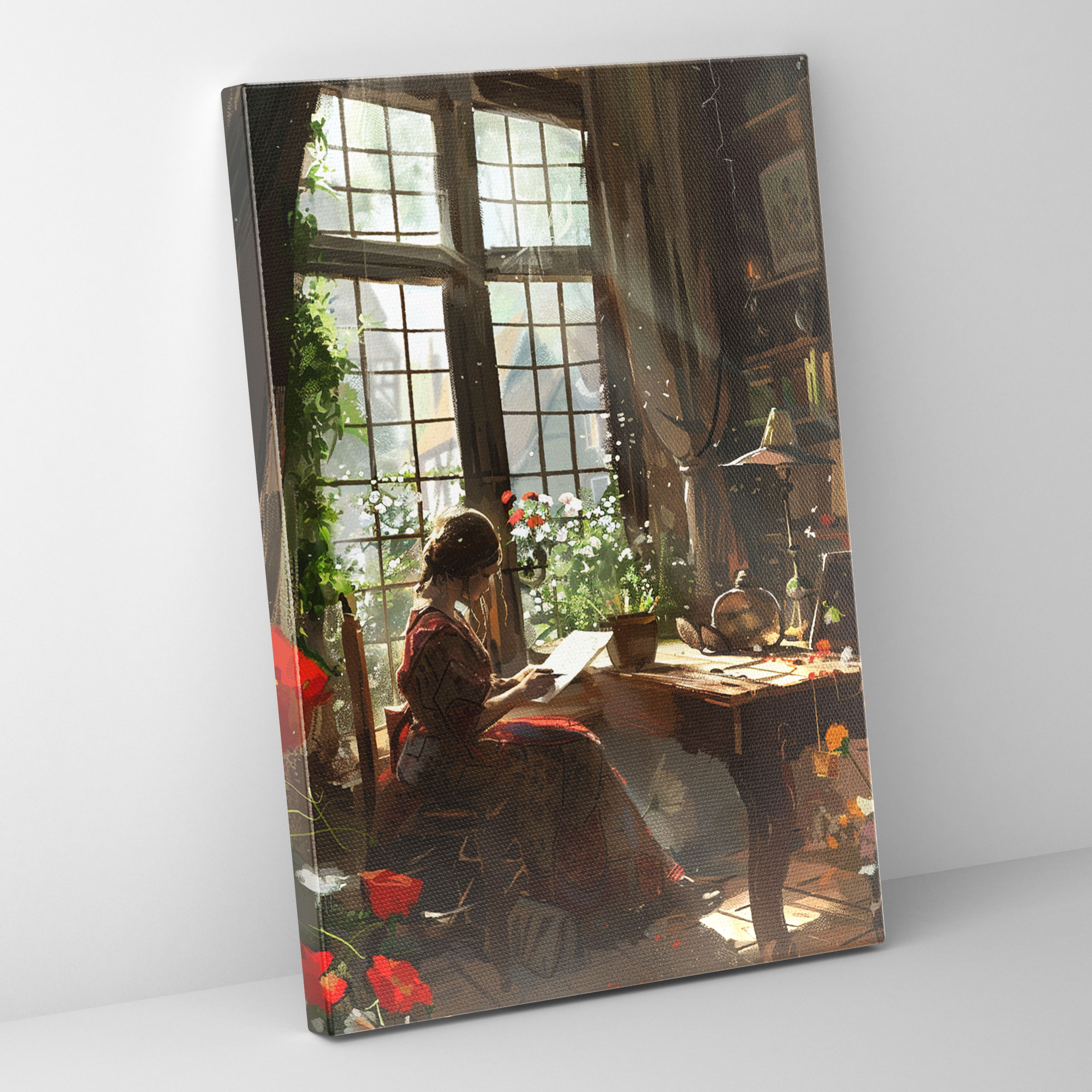 Johannes Vermeer Canvas Print - Johannes Vermeer, Wall Art, Canvas Wall Art, Canvas
