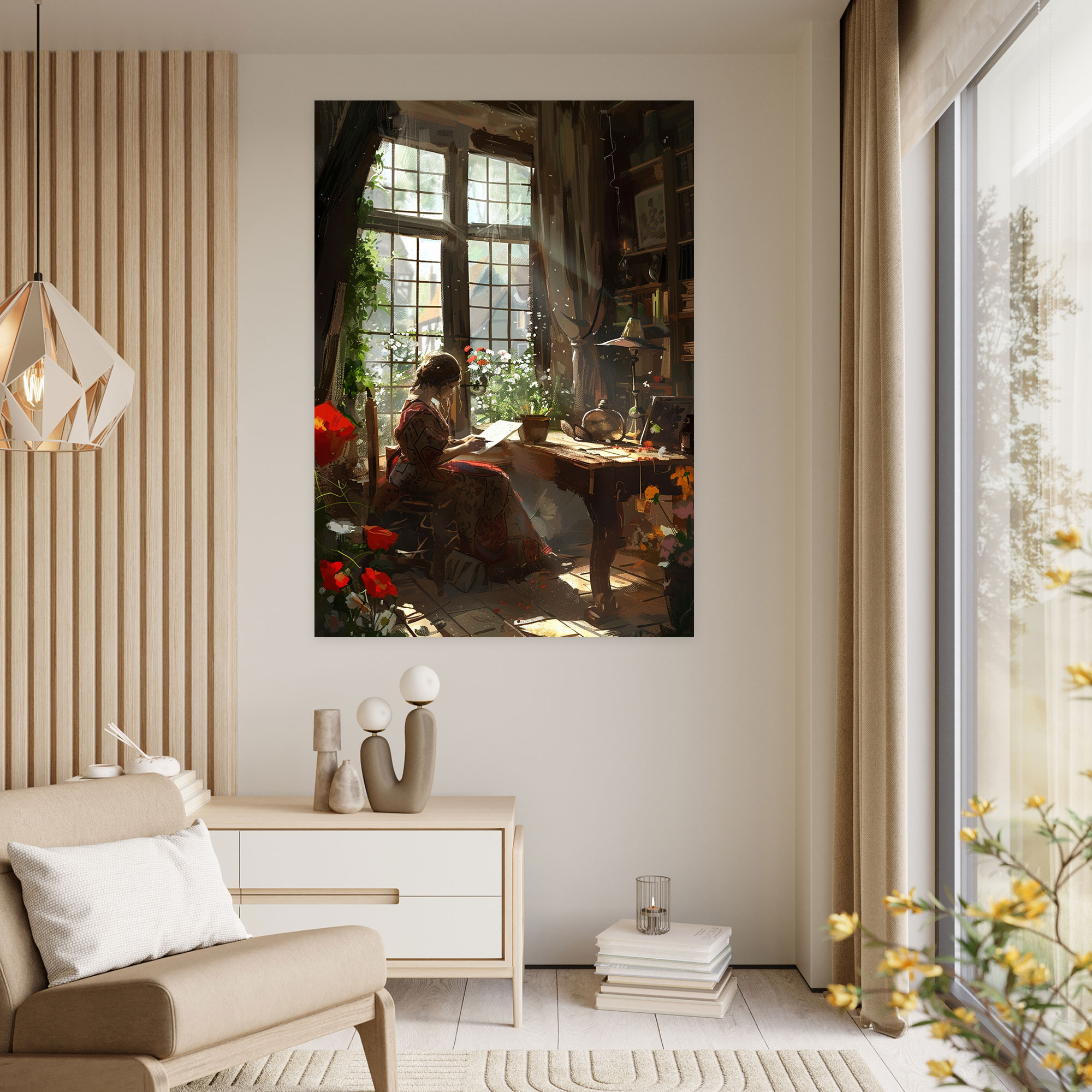 Johannes Vermeer Canvas Print - Johannes Vermeer, Wall Art, Canvas Wall Art, Canvas