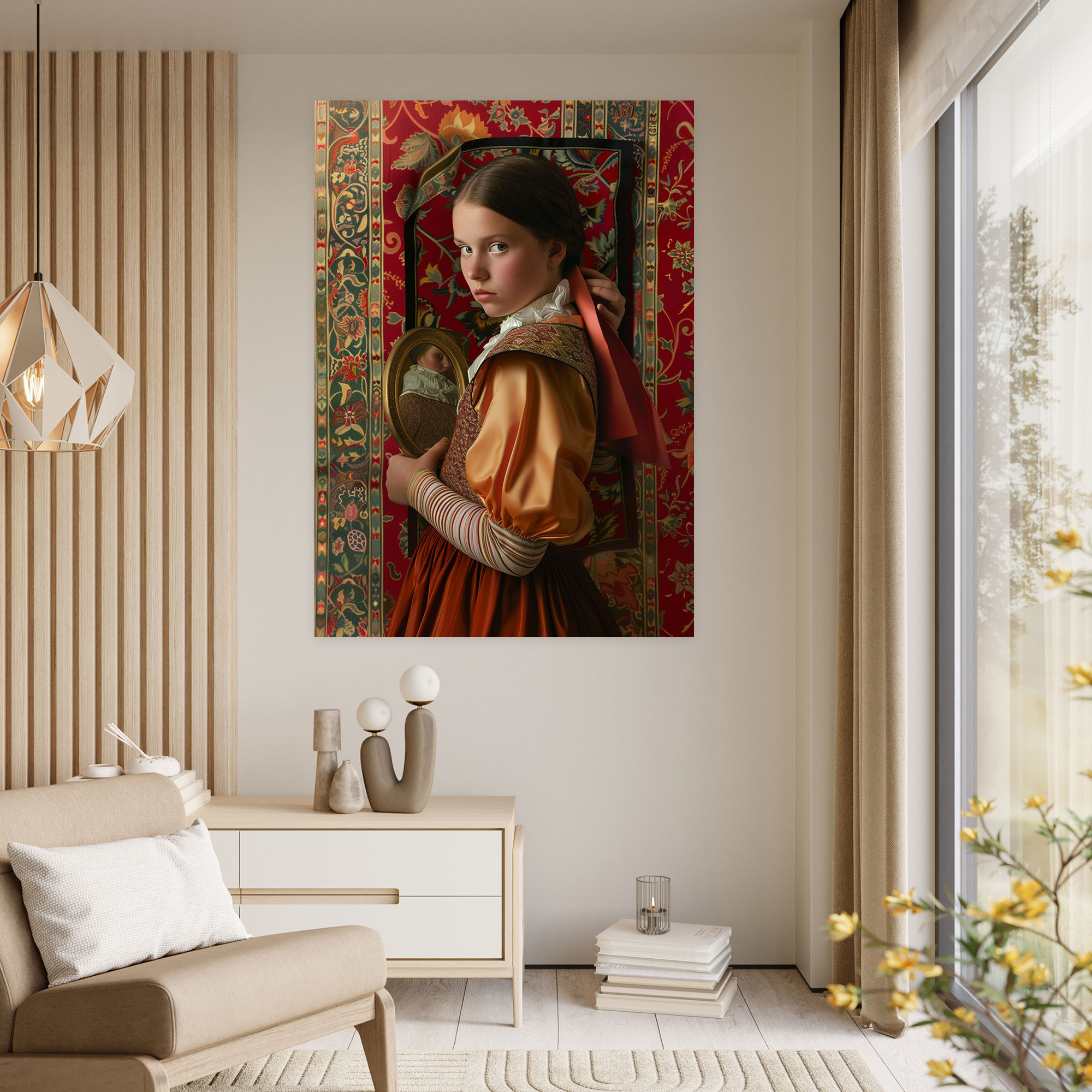 Johannes Vermeer Wall Art - Johannes Vermeer, Home Decoration, Wall Art, Canvas Wall Art