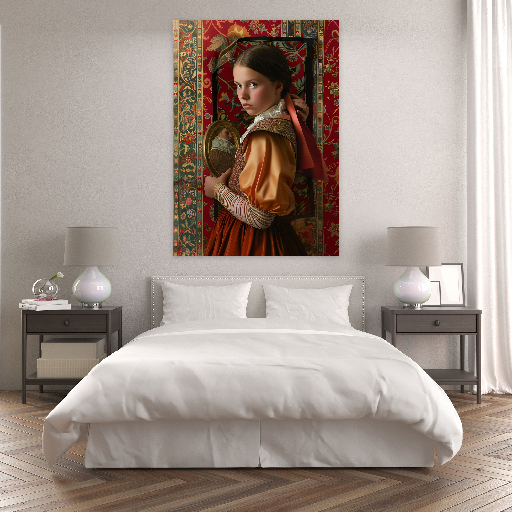 Johannes Vermeer Wall Art - Johannes Vermeer, Home Decoration, Wall Art, Canvas Wall Art