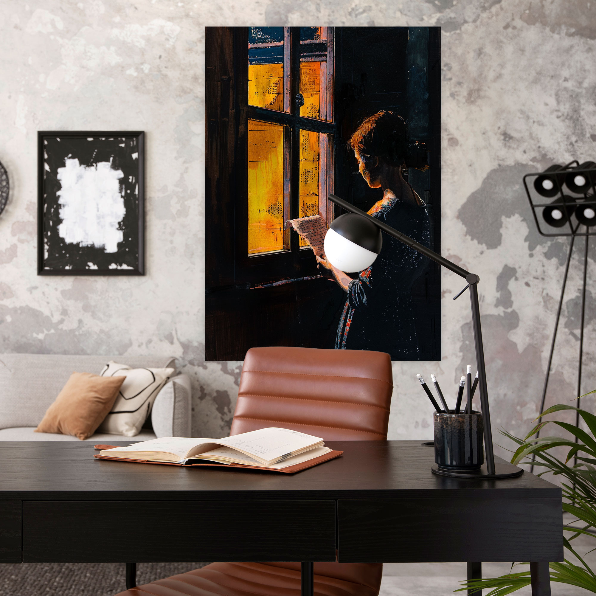 Johannes Vermeer Canvas Print - Woman Reading A Letter - Johannes Vermeer, Canvas Wall Art, Canvas Print, Home Decoration
