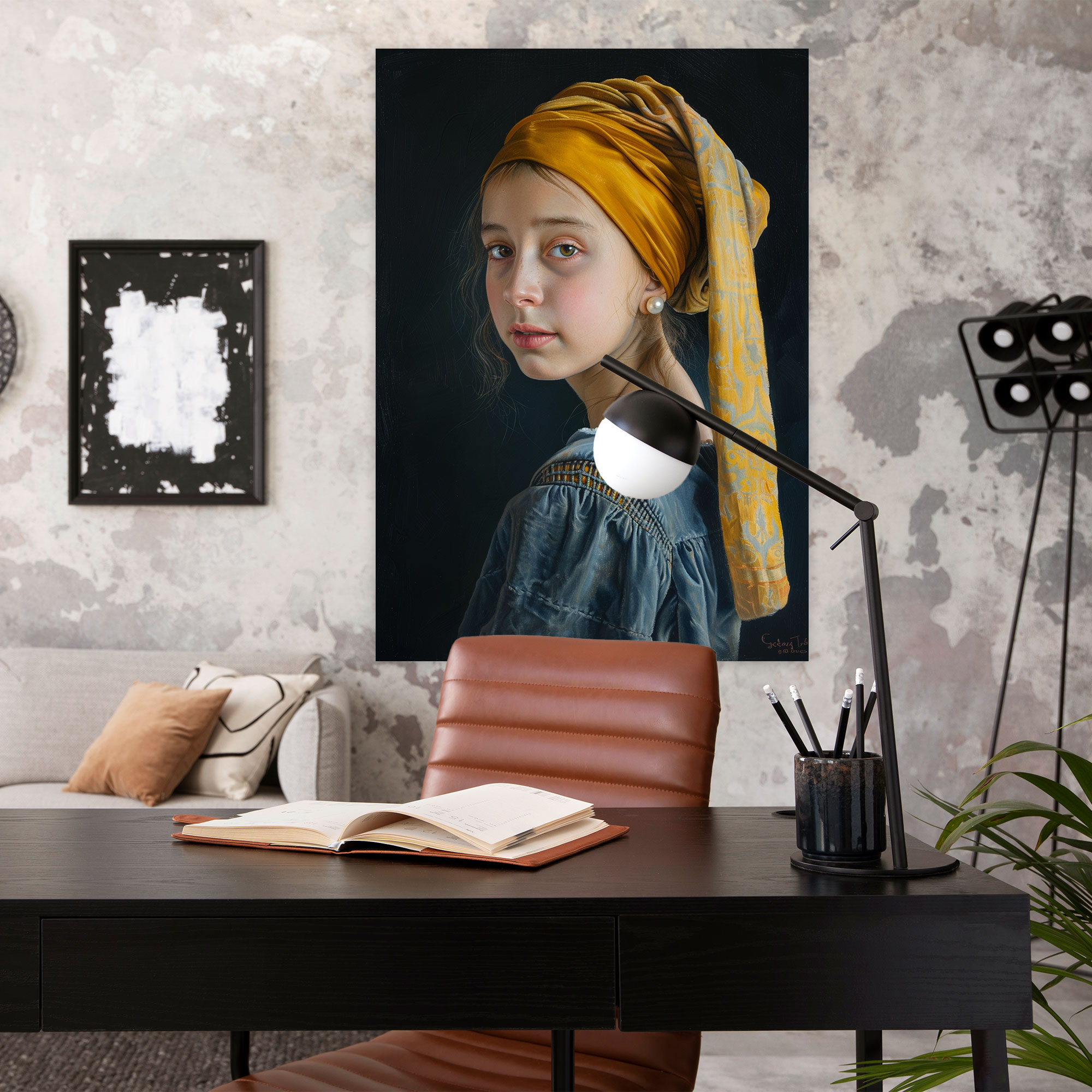 Johannes Vermeer Wall Decoration - Girl With A Pearl Earring - Johannes Vermeer, Johannes Vermeer, Home Decoration, Canvas