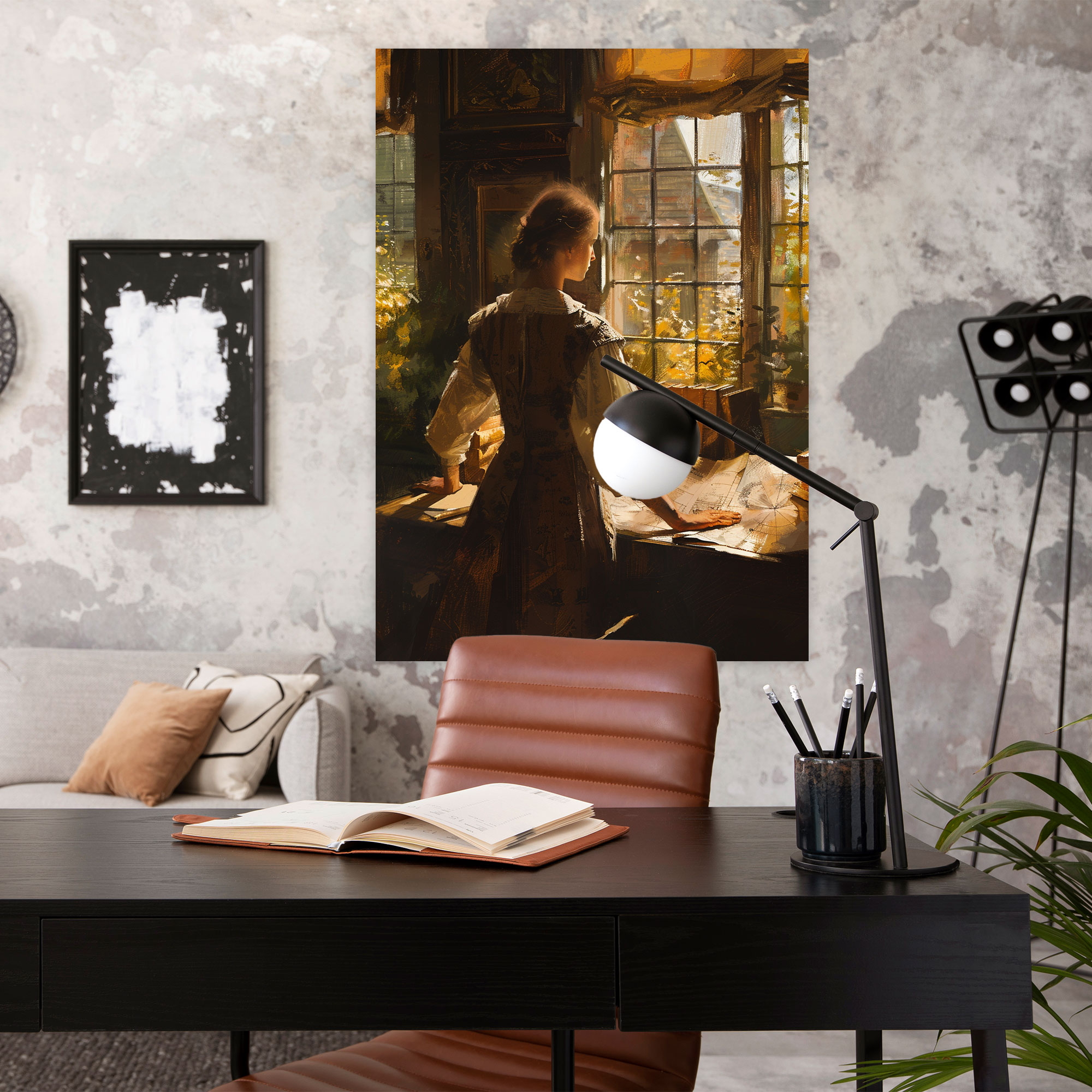 Johannes Vermeer Wall Decoration - Woman With Map - Johannes Vermeer, Canvas Print, Home Decoration, Johannes Vermeer