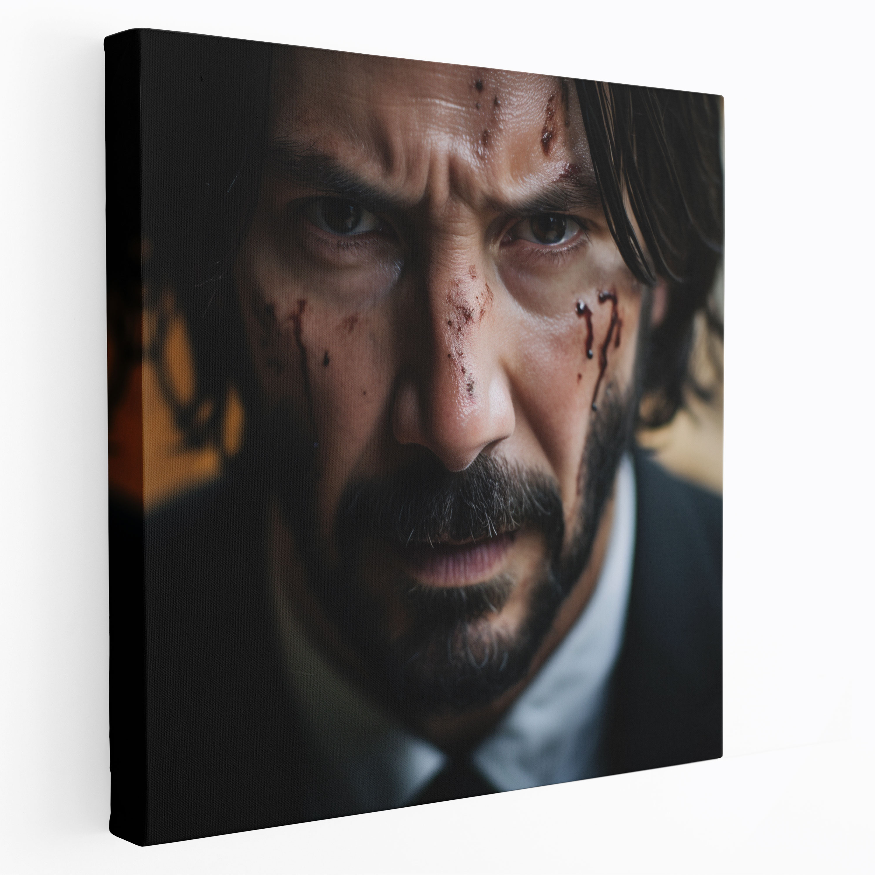 John Wick Wall Art - Grit And Resilience - John Wick, Determination, Wall Decoration, Canvas Wall Art