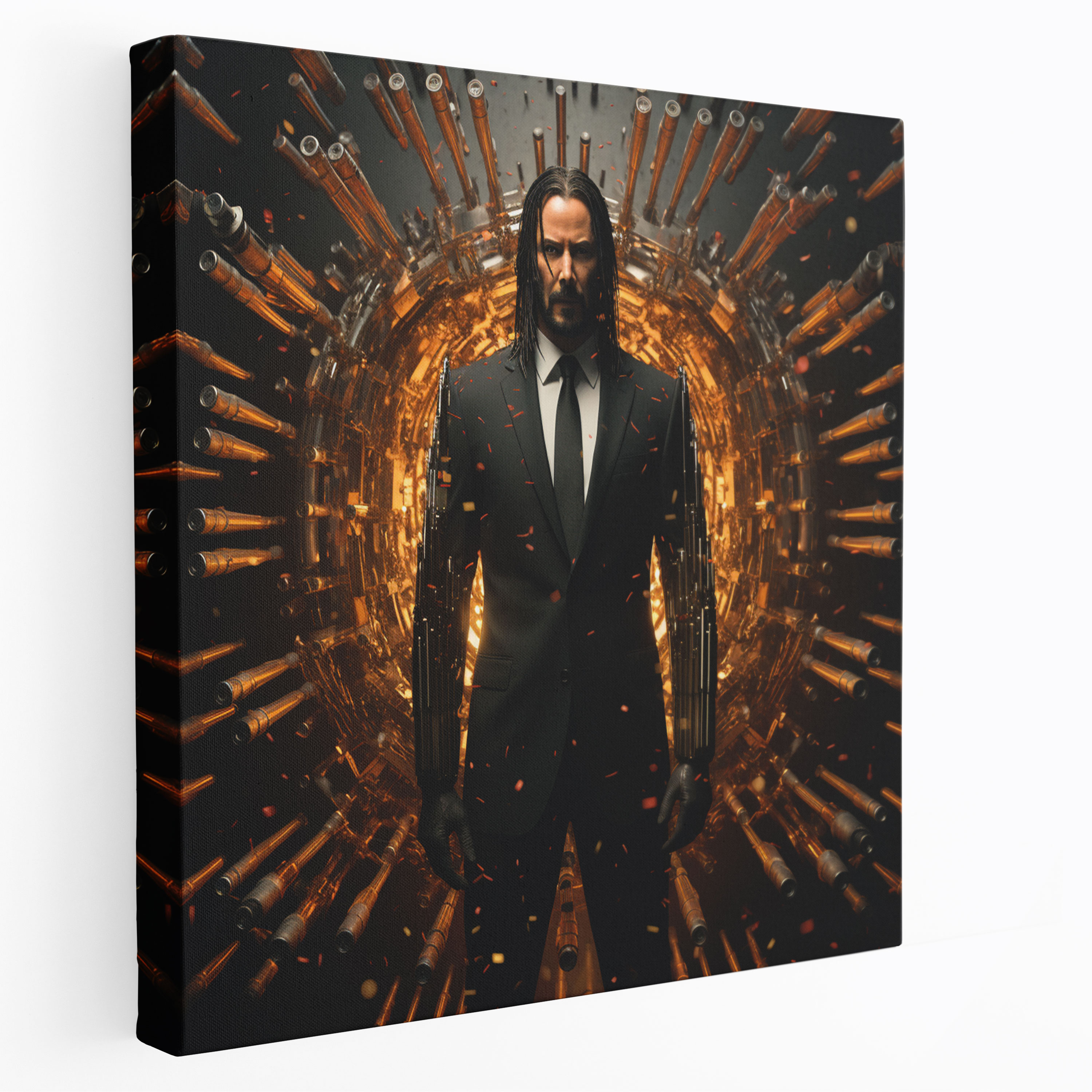 John Wick Wall Art - John Wick, Wall Decoration, Canvas Print, John Wick