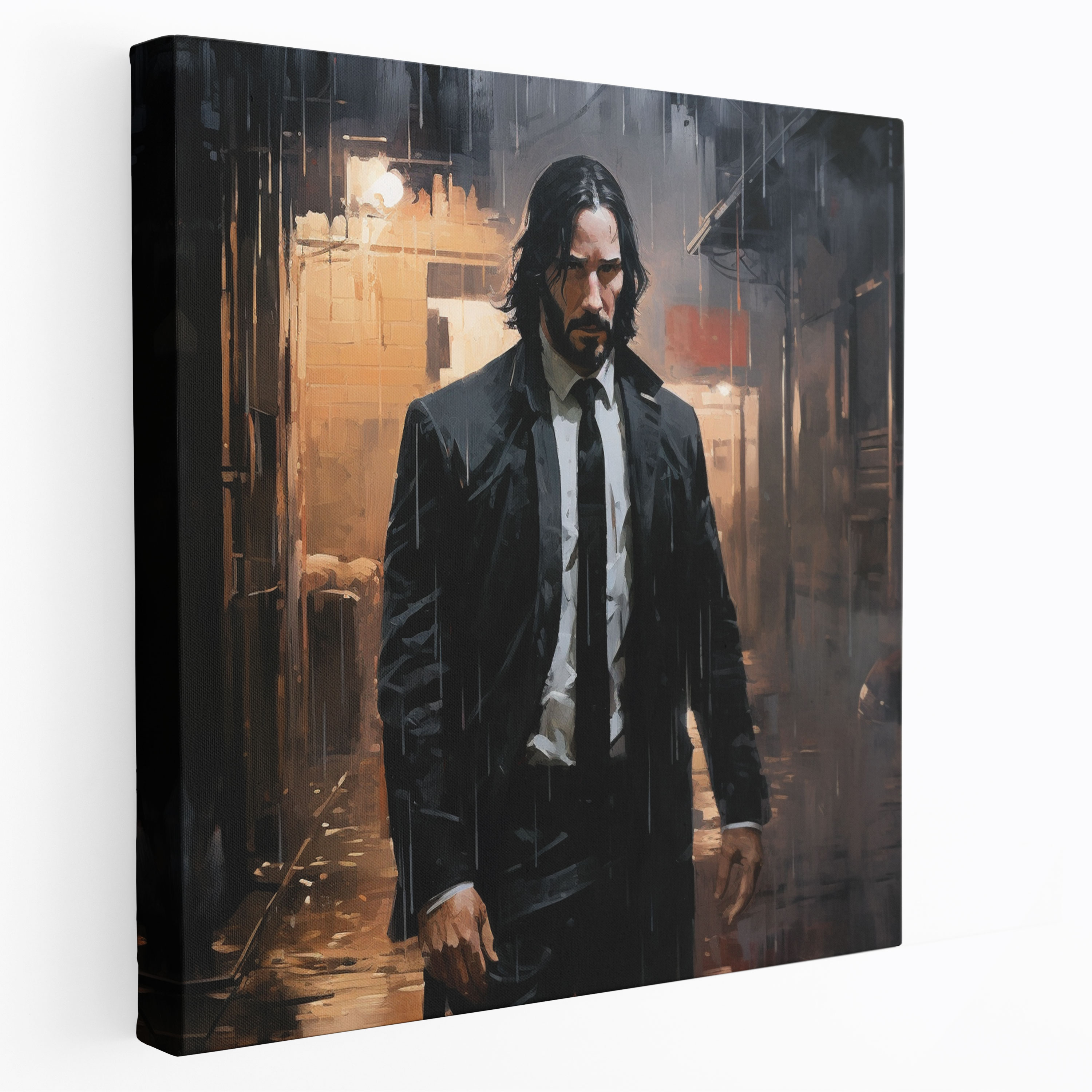 John Wick Wall Decoration - John Wick, Home Decoration, Canvas, John Wick