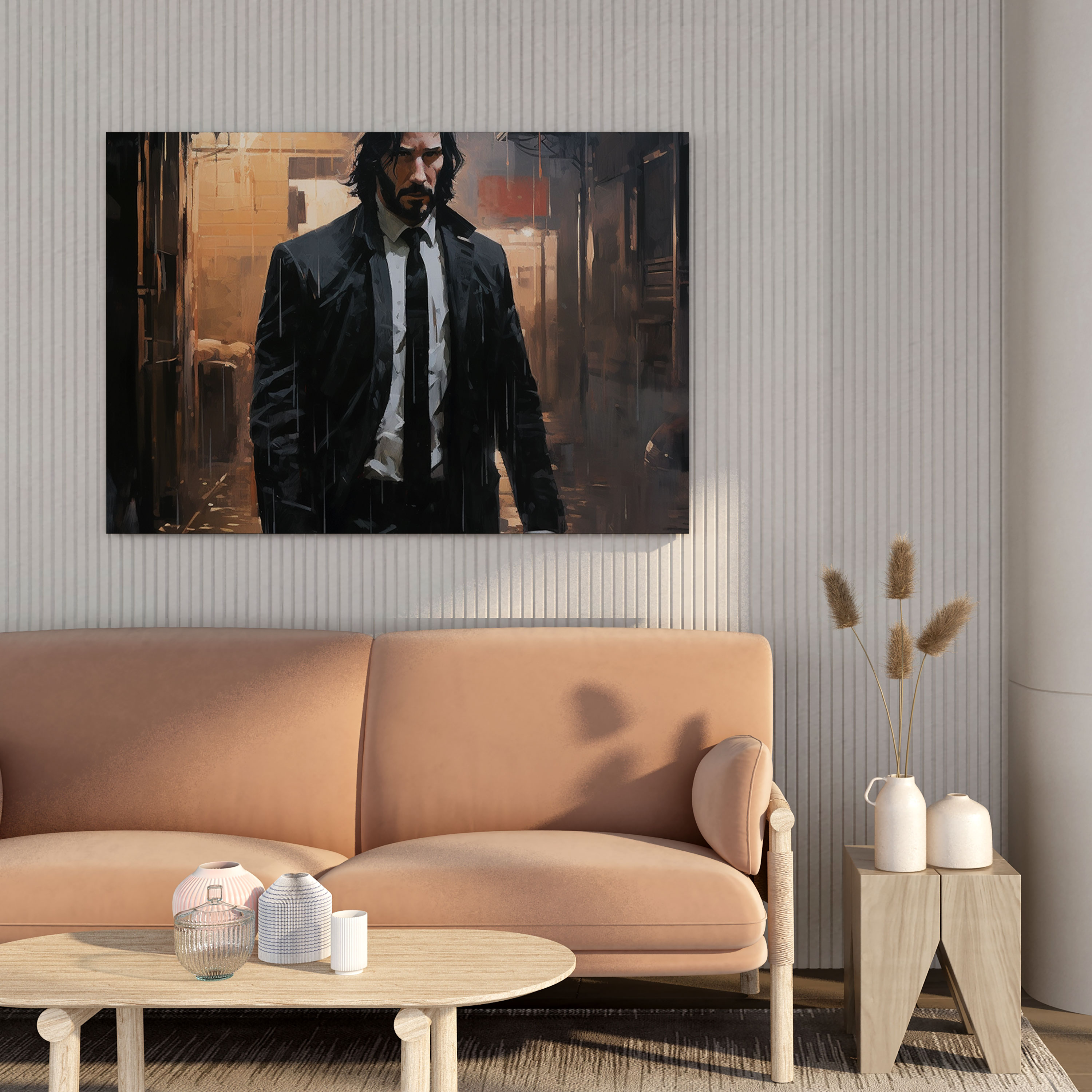 John Wick Wall Decoration - John Wick, Home Decoration, Canvas, John Wick