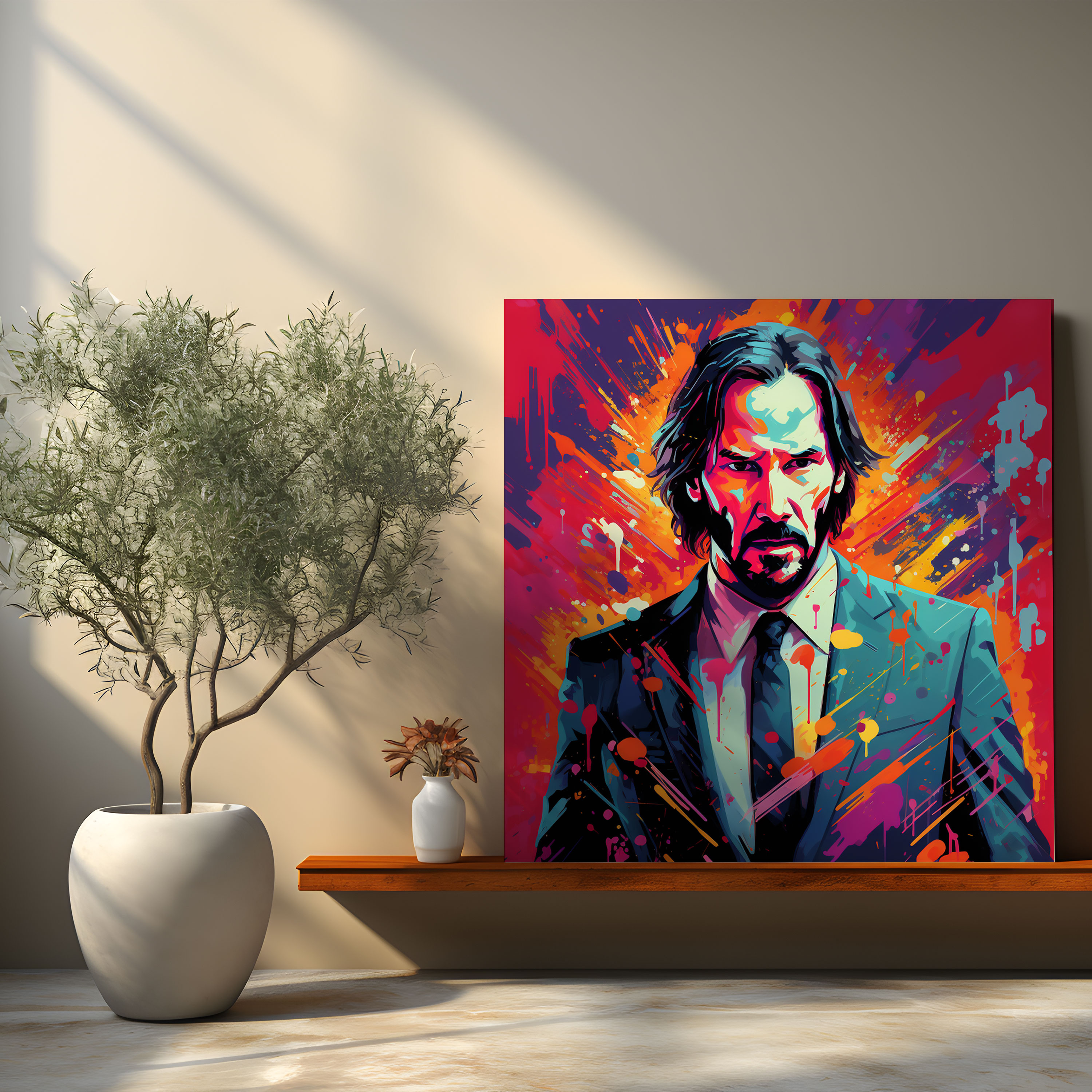 John Wick Canvas Print - John Wick, Home Decoration, Canvas, Canvas Print
