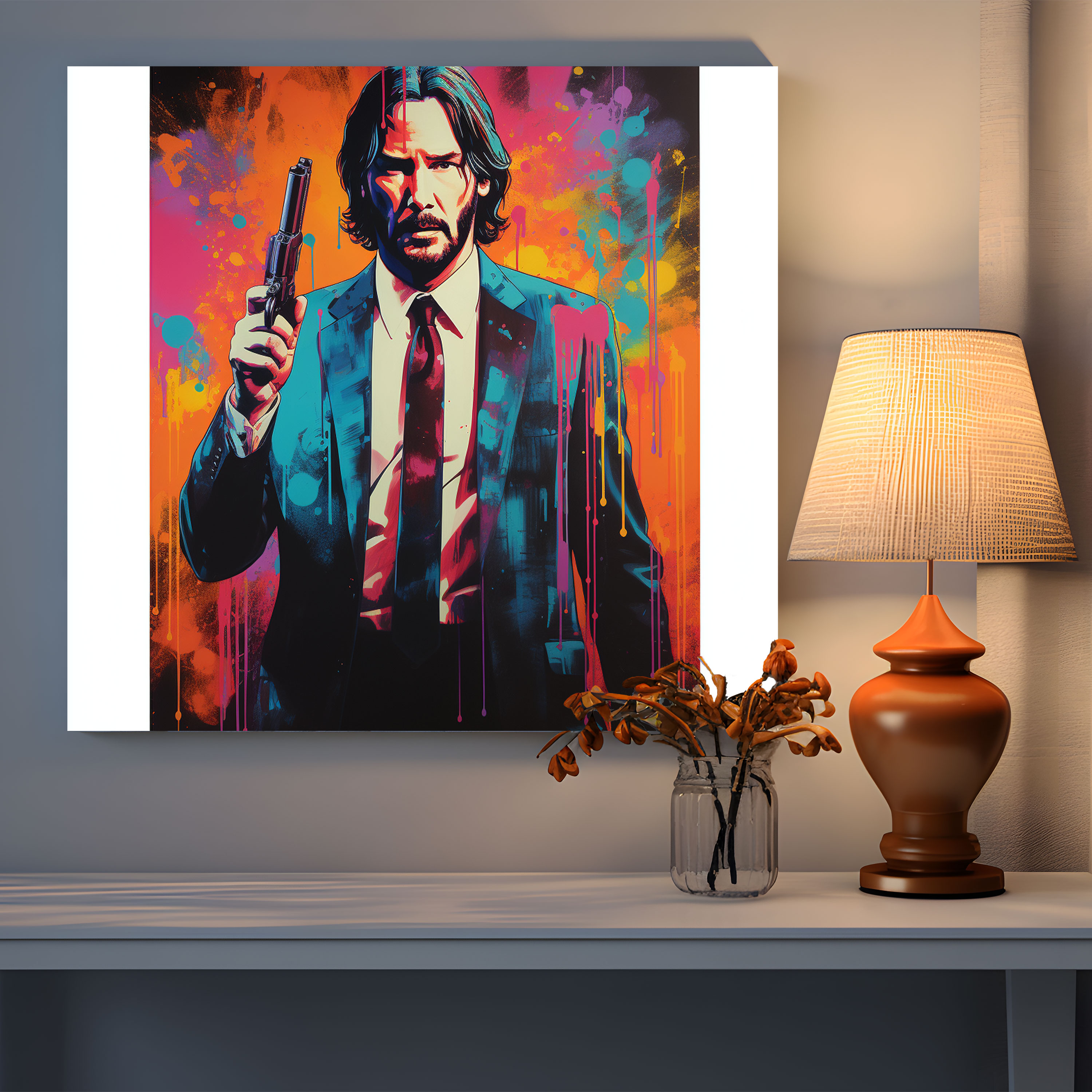 John Wick Wall Art - John Wick, John Wick, Wall Art, Canvas Wall Art