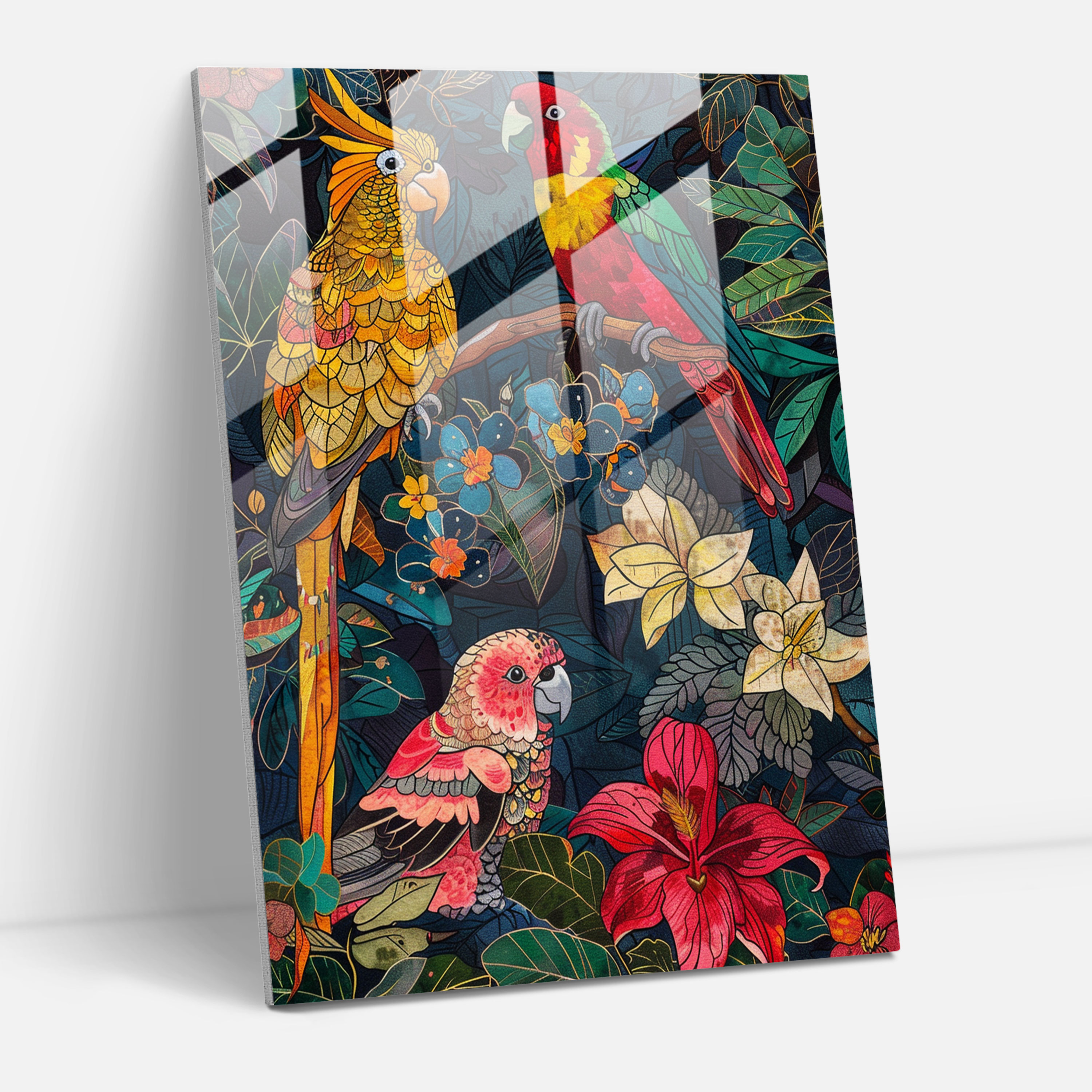 Frida Kahlo Stil Wohnkultur - Frida Kahlo Werke Wohnkultur Glas Kunst Glasbild
