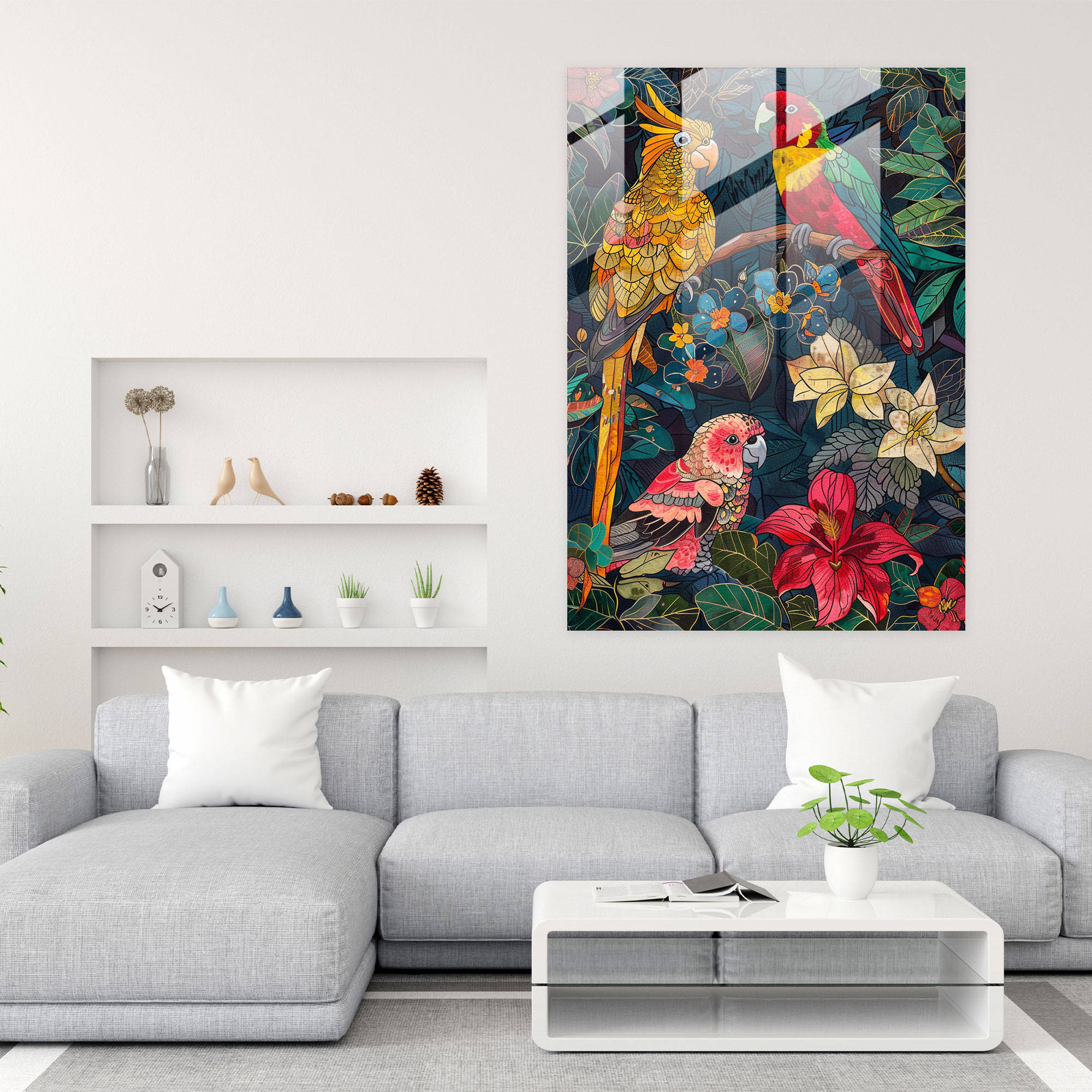 Frida Kahlo Stil Wohnkultur - Frida Kahlo Werke Wohnkultur Glas Kunst Glasbild