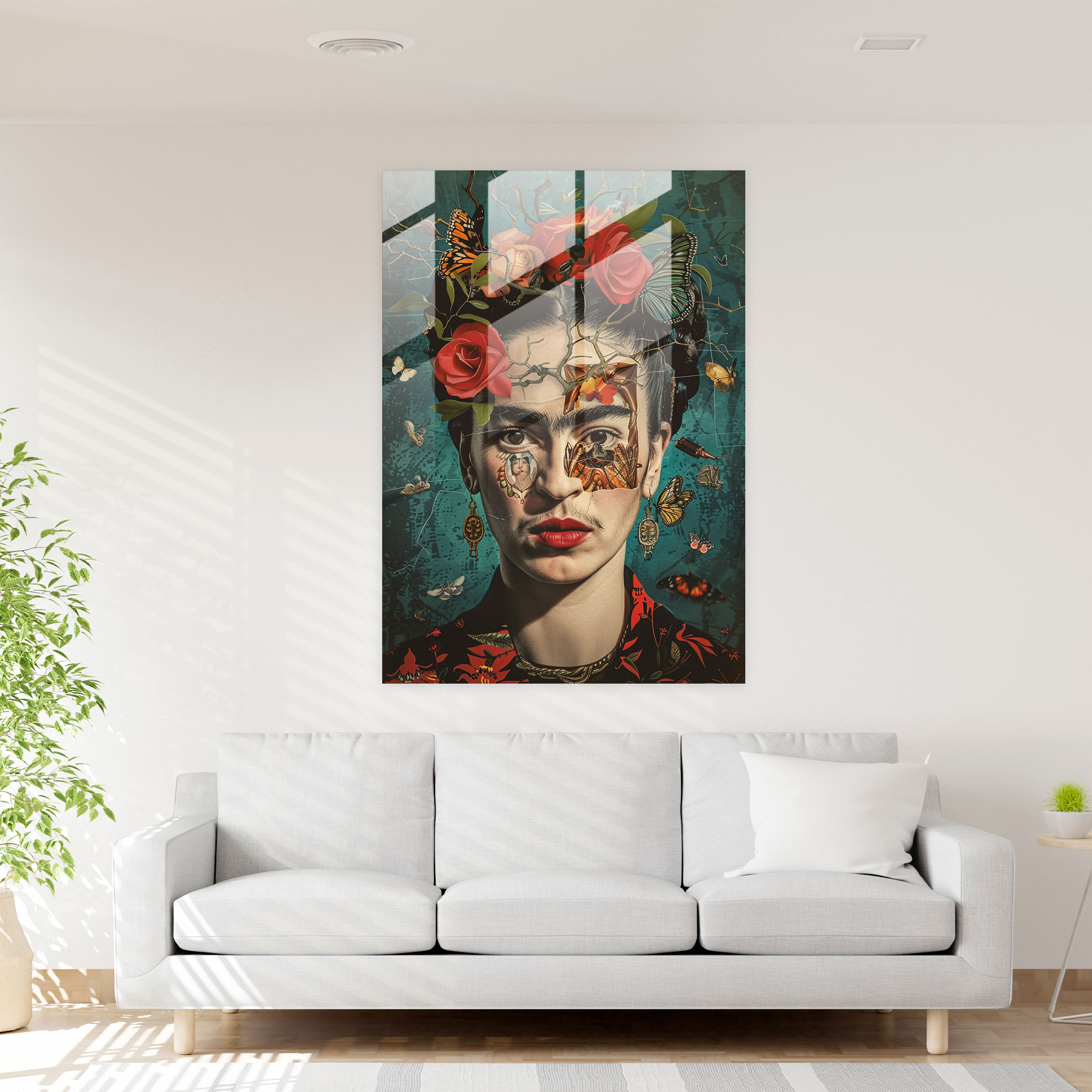 Frida Kahlo Tarzı Ev Dekorasyonu - Frida Kahlo Eserleri Modern Sanat ile Ev Dekorasyonu