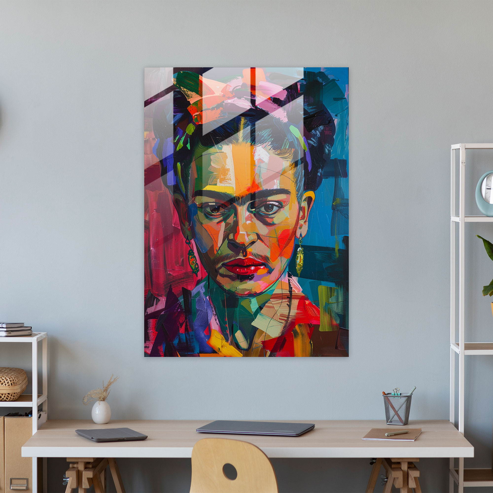 Frida Kahlo Stil Home Dekoration - Frida Kahlo Kunstwerke Home Dekoration Glas Kunst