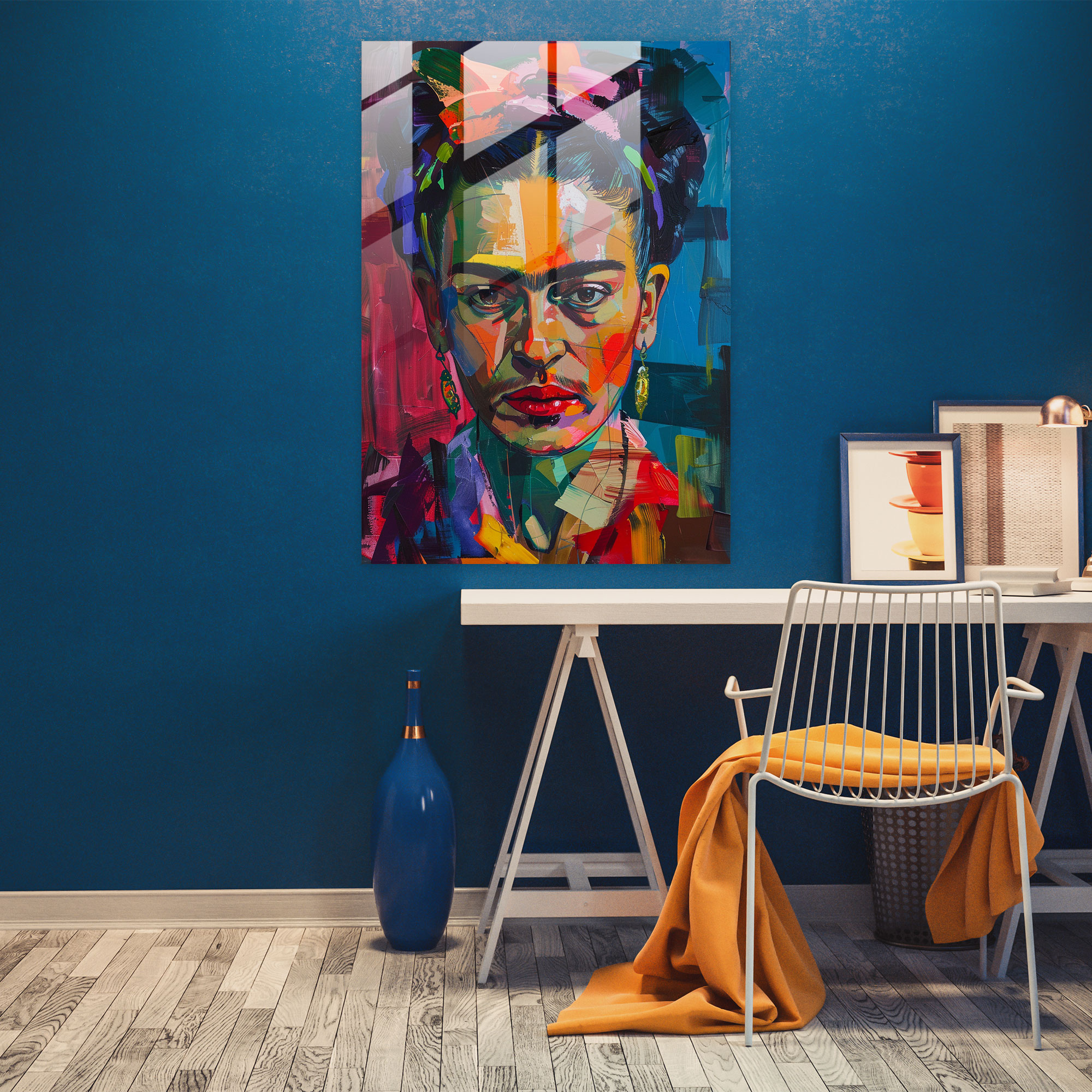 Frida Kahlo Stil Home Dekoration - Frida Kahlo Kunstwerke Home Dekoration Glas Kunst