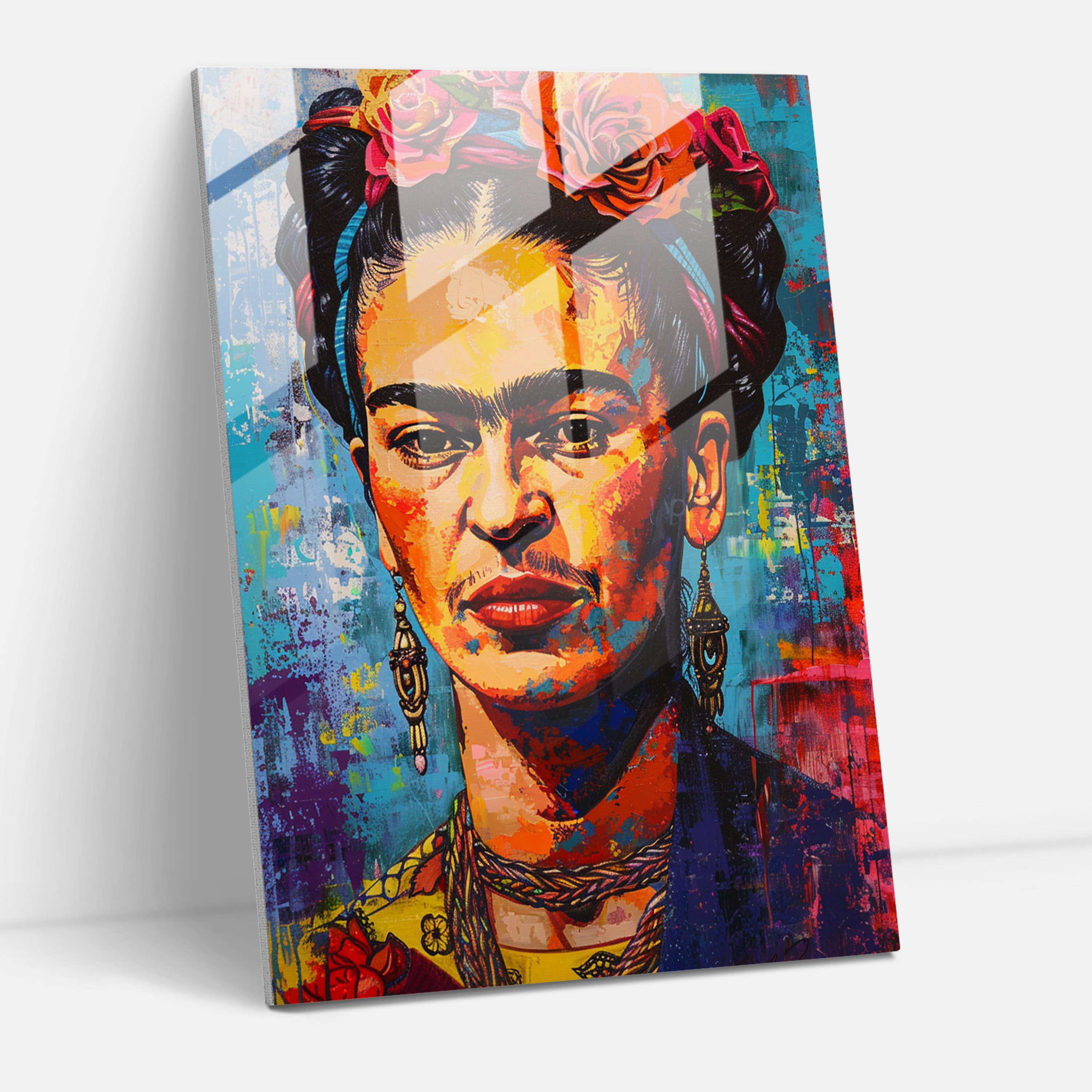 Frida Kahlo Tarzı Ev Dekorasyonu - Frida Kahlo Eserleri Ev Dekorasyonu Duvar Dekorasyonu Modern Sanat