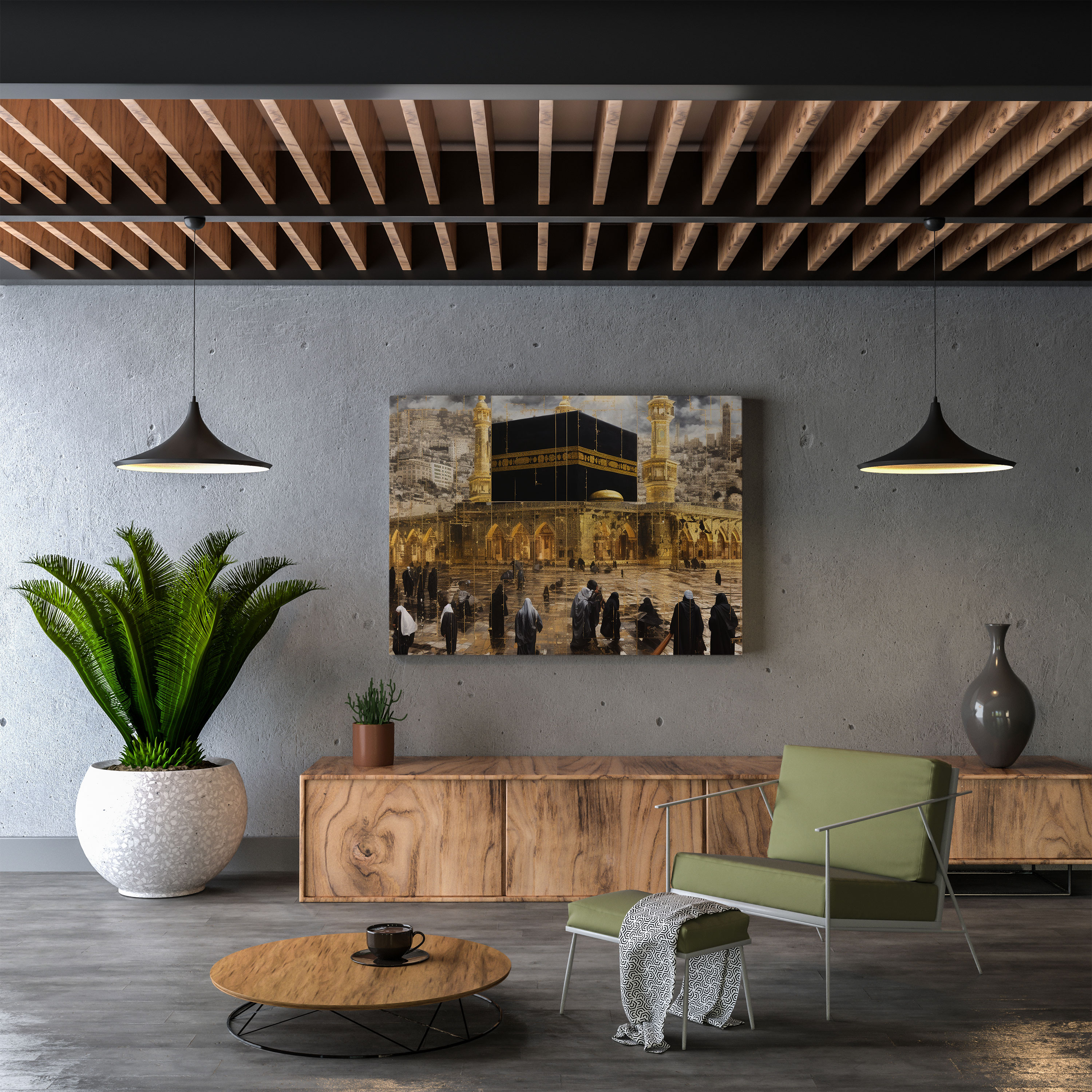Kaaba Wall Art - Kaaba, Angles, Kaaba, Home Decoration