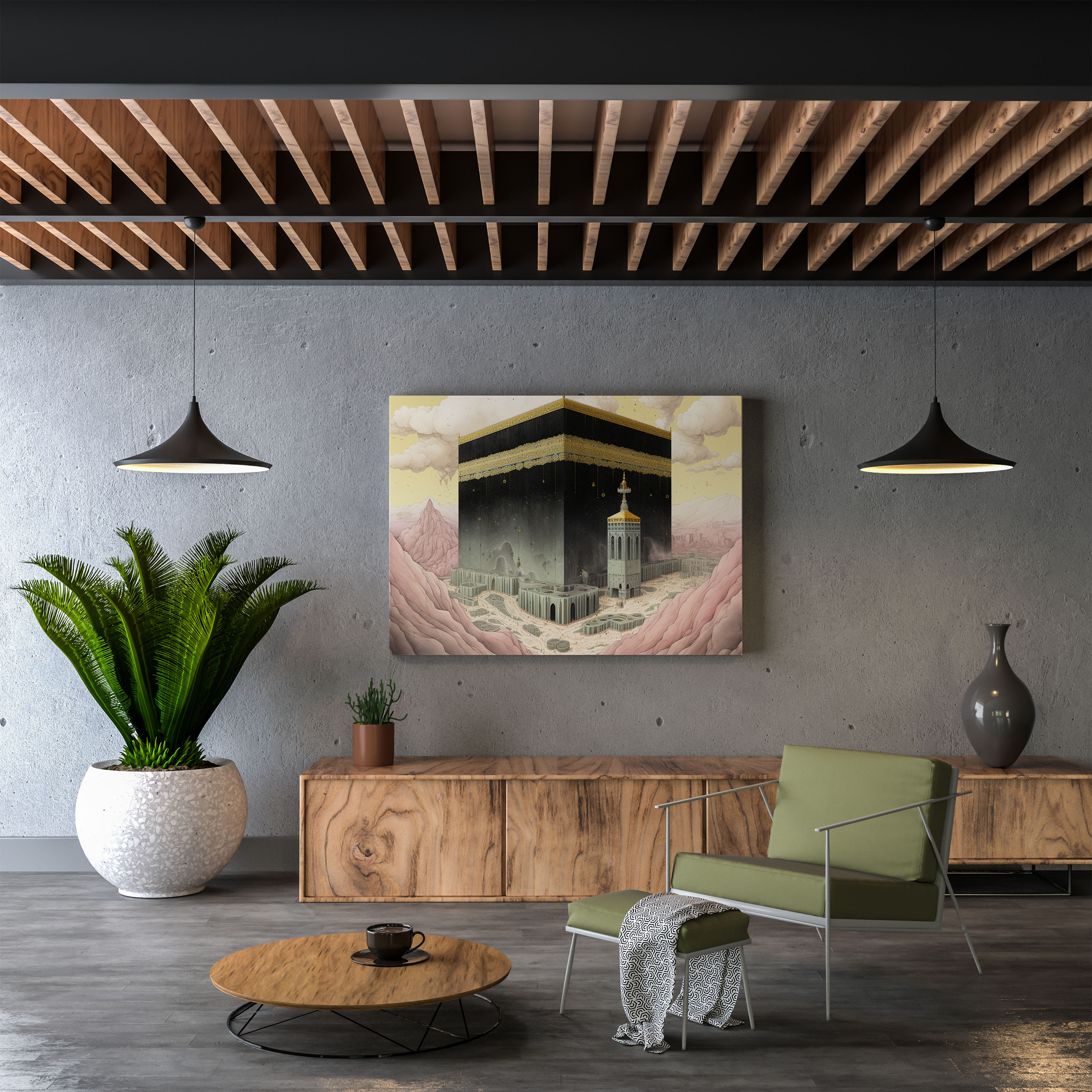 Kaaba Canvas Print - Kaaba, Canvas Print, Wall Art, Kaaba