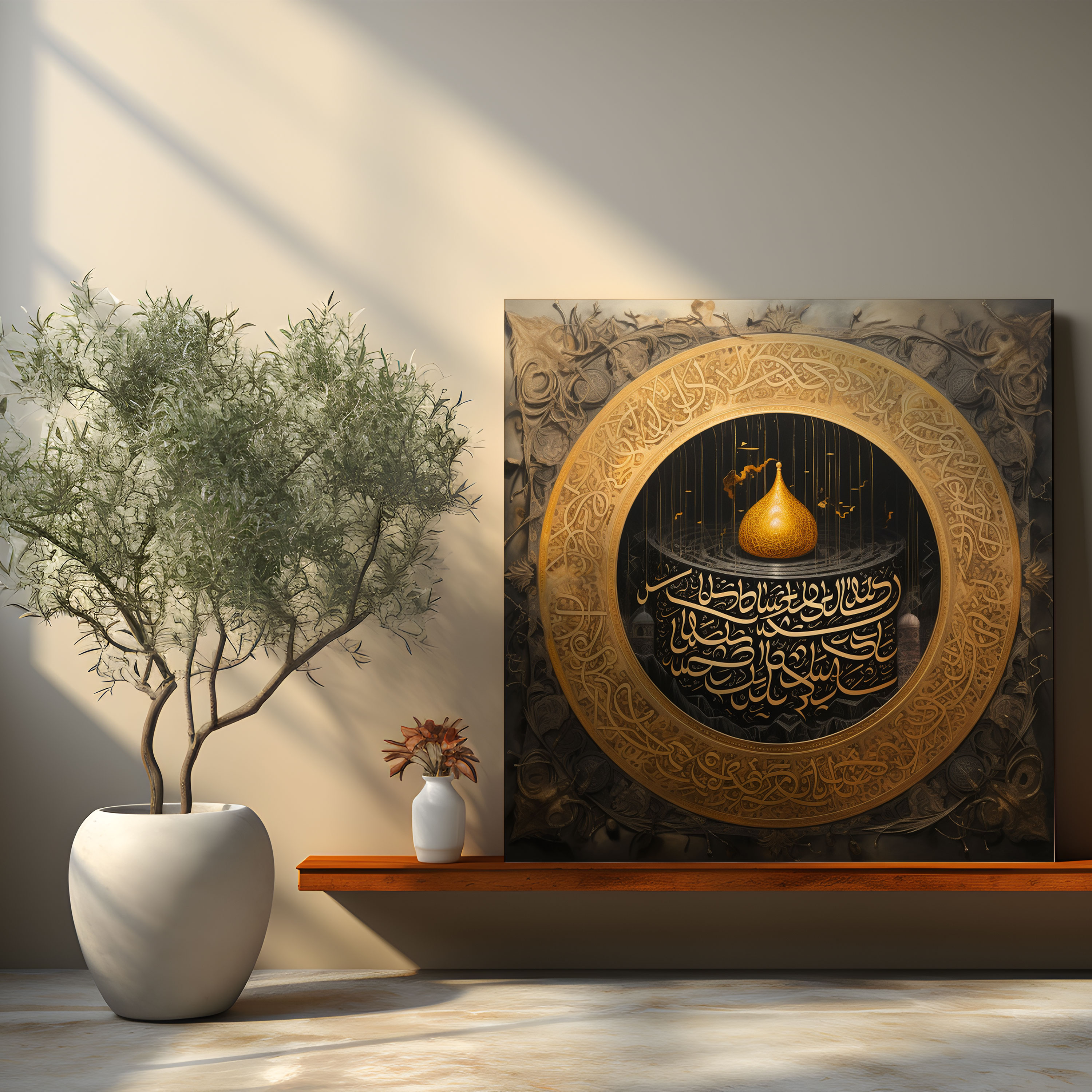 Kaaba Wall Art - Kaaba, Home Decoration, Spirituality, Wall Decoration