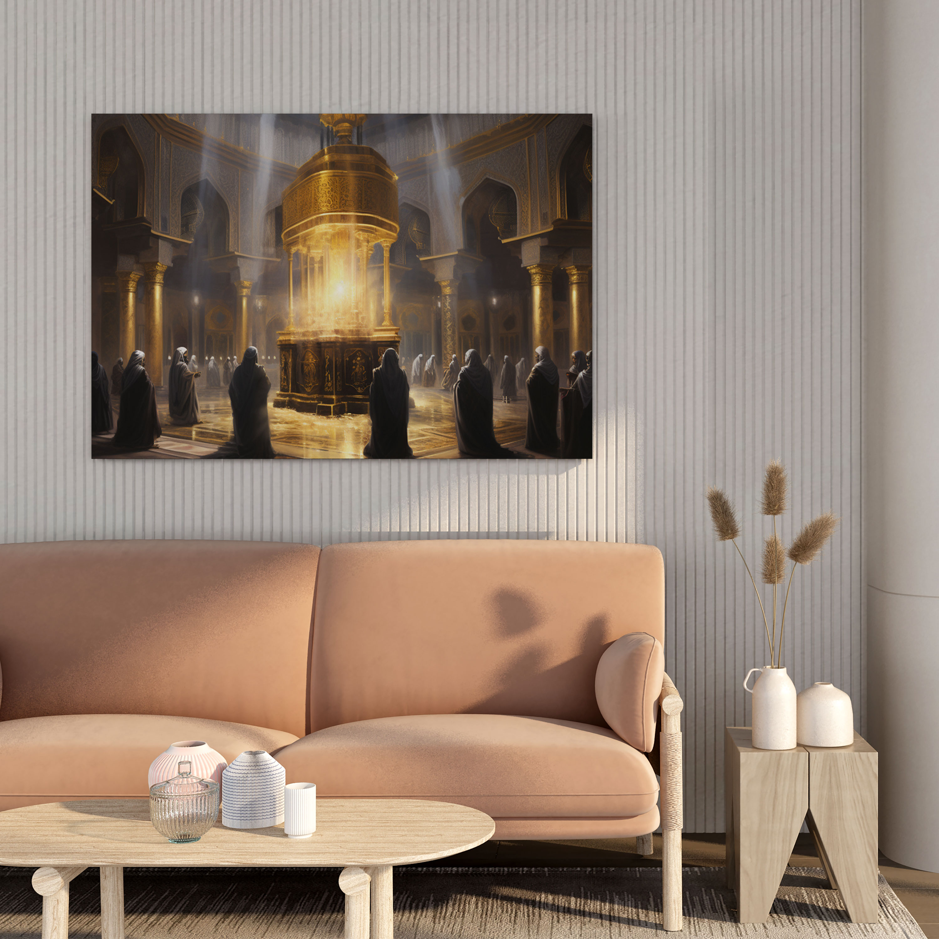 Kaaba Wall Decoration - Kaaba, Precise Details, Wall Decoration, Canvas Wall Art