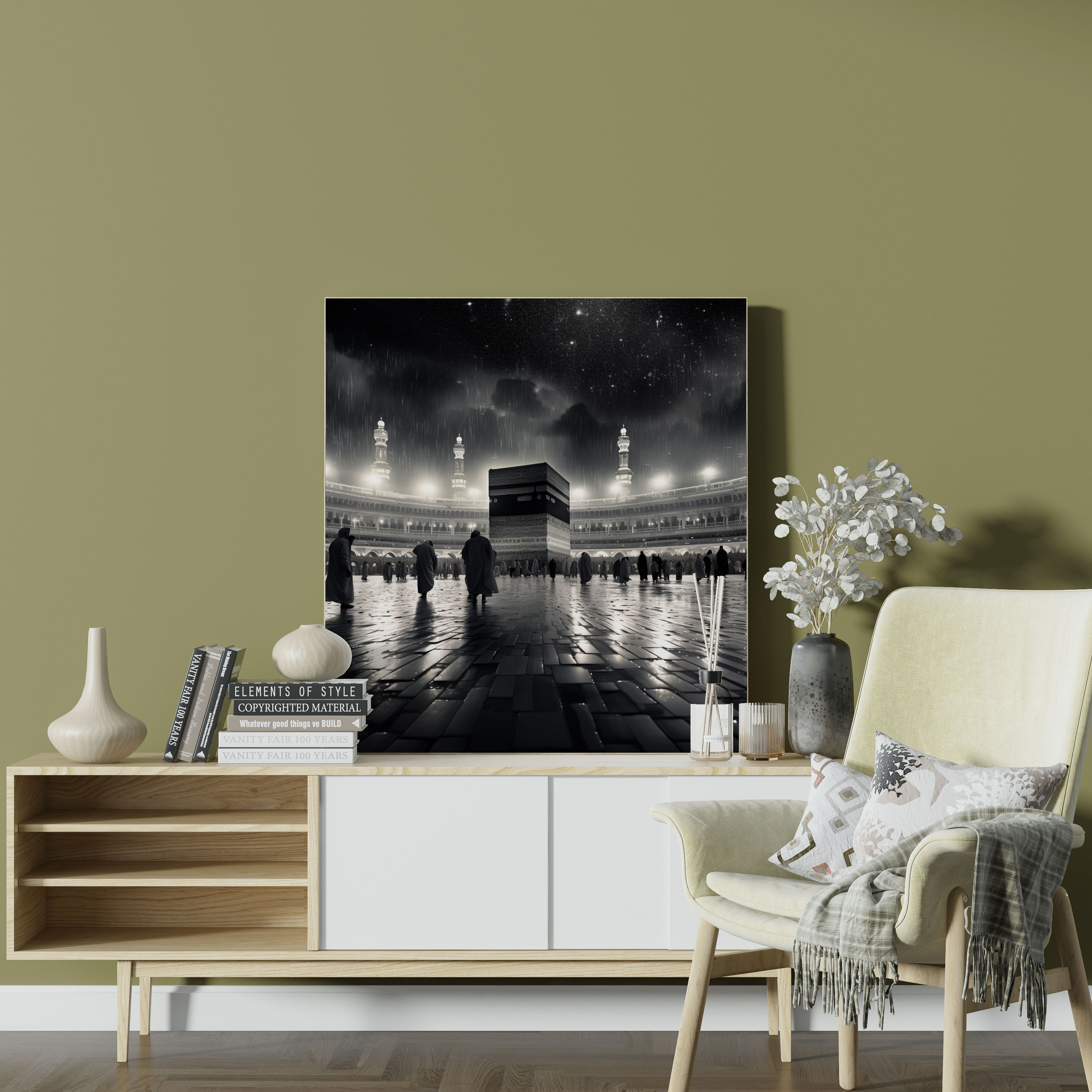 Kaaba Wall Art - Kaaba, Serenity, Tranquility, Home Decoration