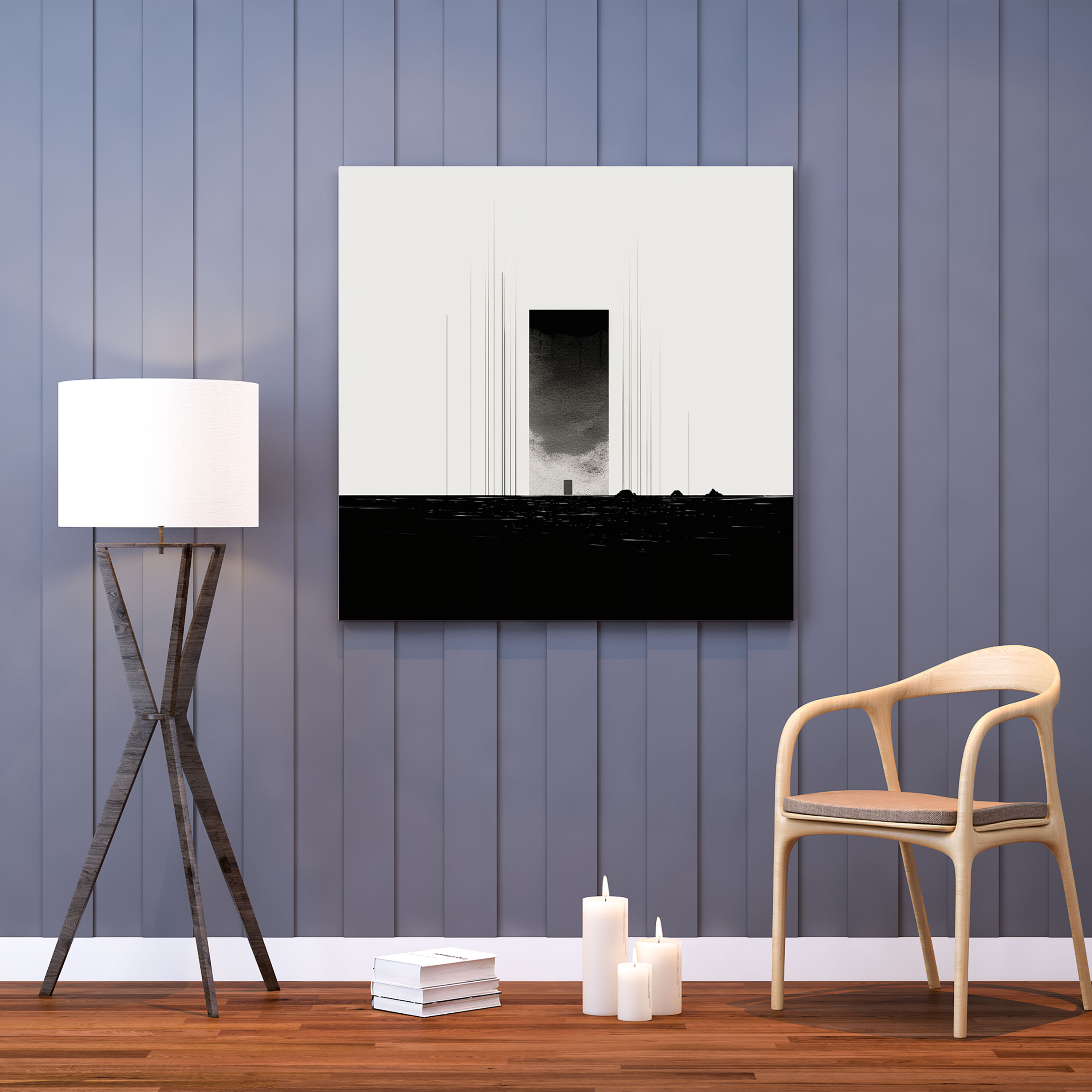 Kaaba Wall Art - Kaaba, Wall Decoration, Serene Ambiance, Canvas