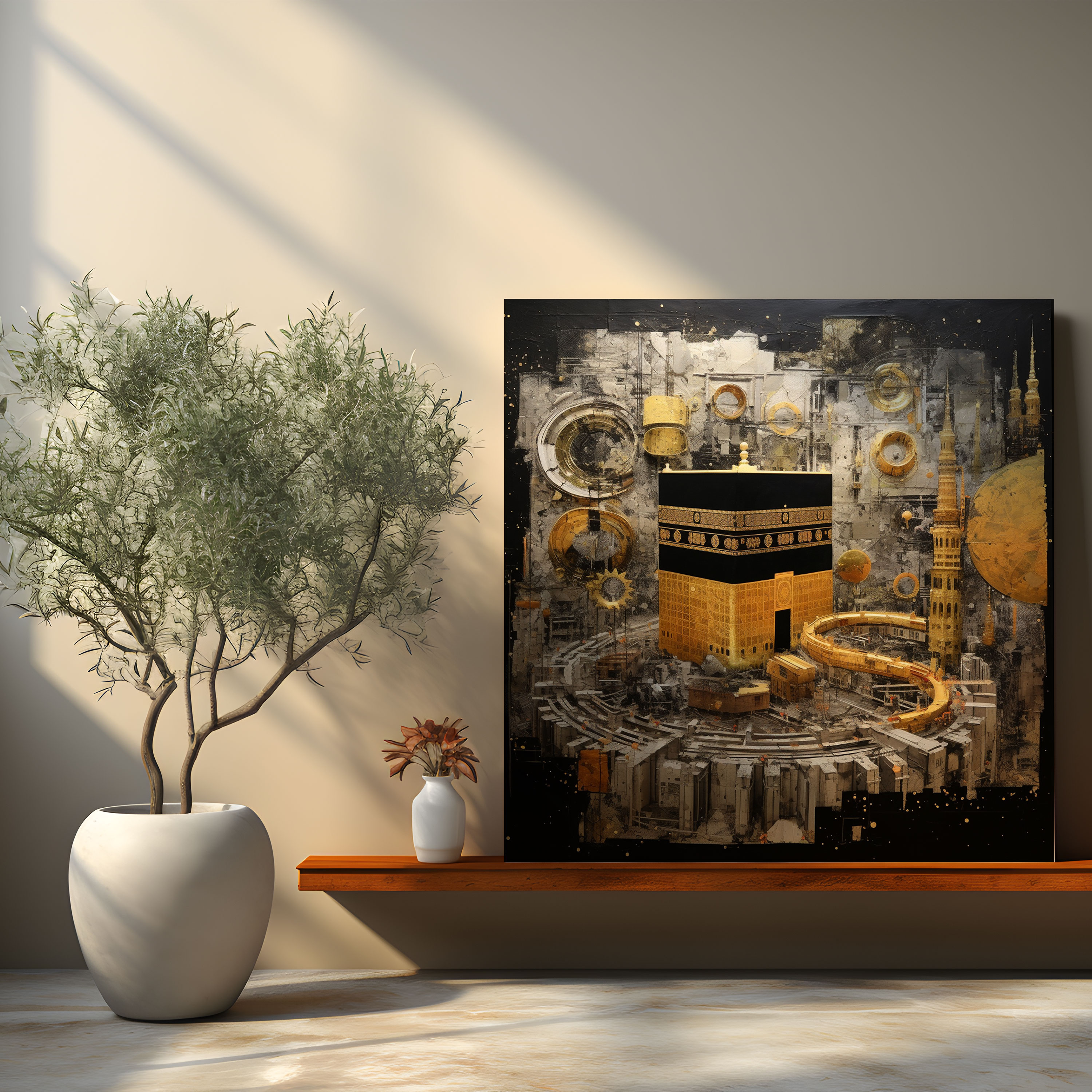 Kaaba Wall Art - Kaaba, Home Decoration, Tactile Experience, Unique