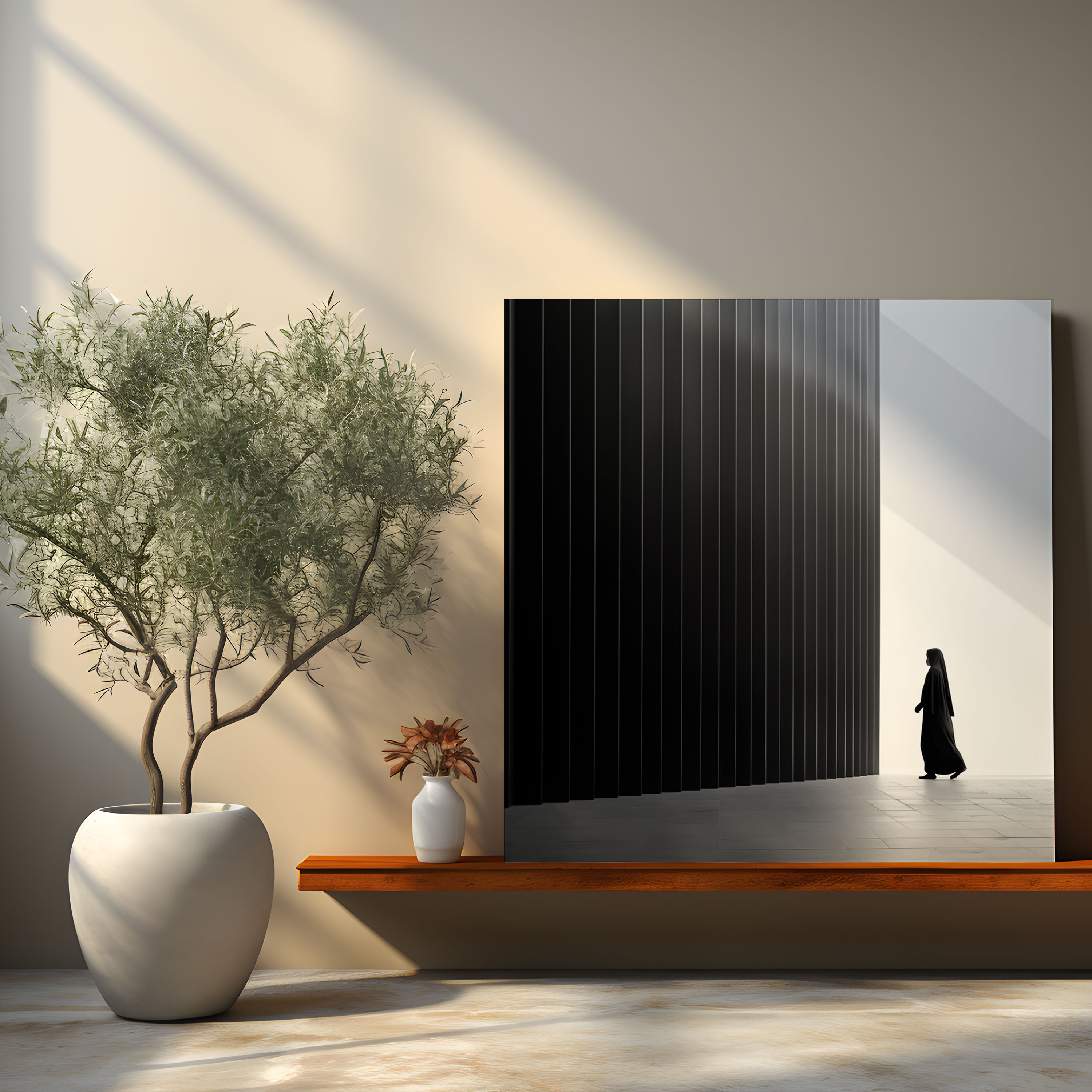 Kaaba Wall Art - Kaaba, Black And White Photograph, Kaaba, Wall Art
