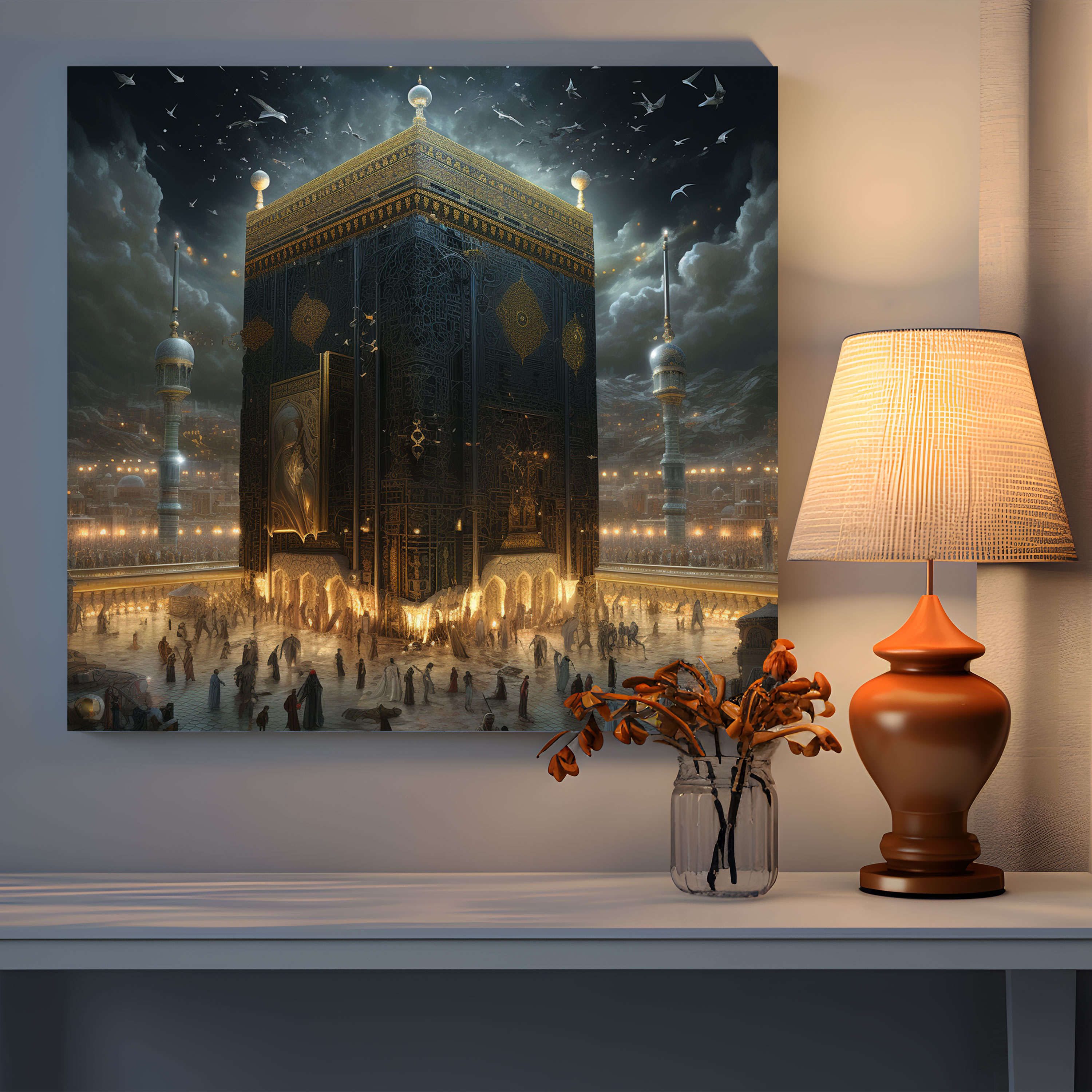 Enchanting Kaaba Wall Decoration - Kaaba, Wall Art, Wall Decoration, Home Decoration