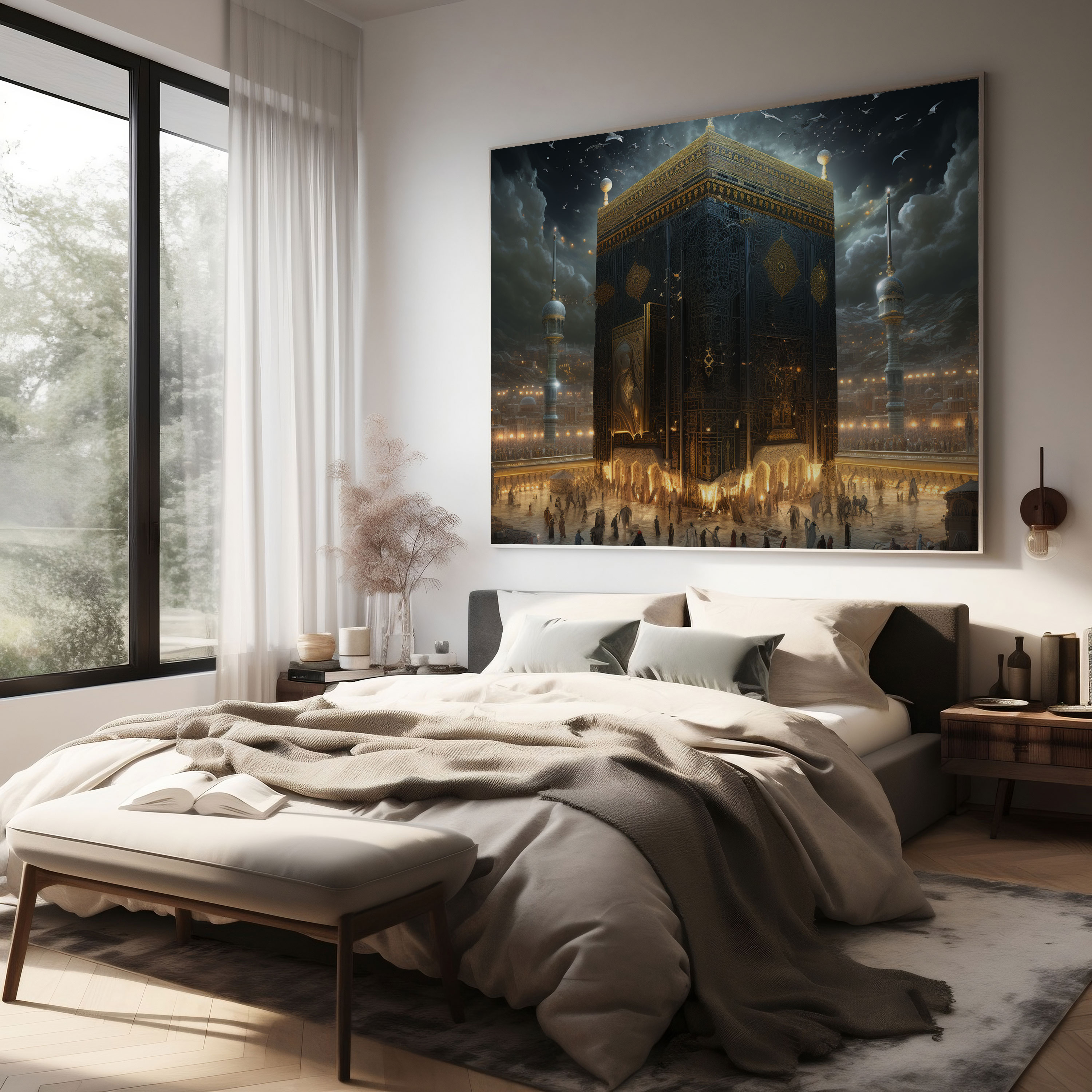 Enchanting Kaaba Wall Decoration - Kaaba, Wall Art, Wall Decoration, Home Decoration