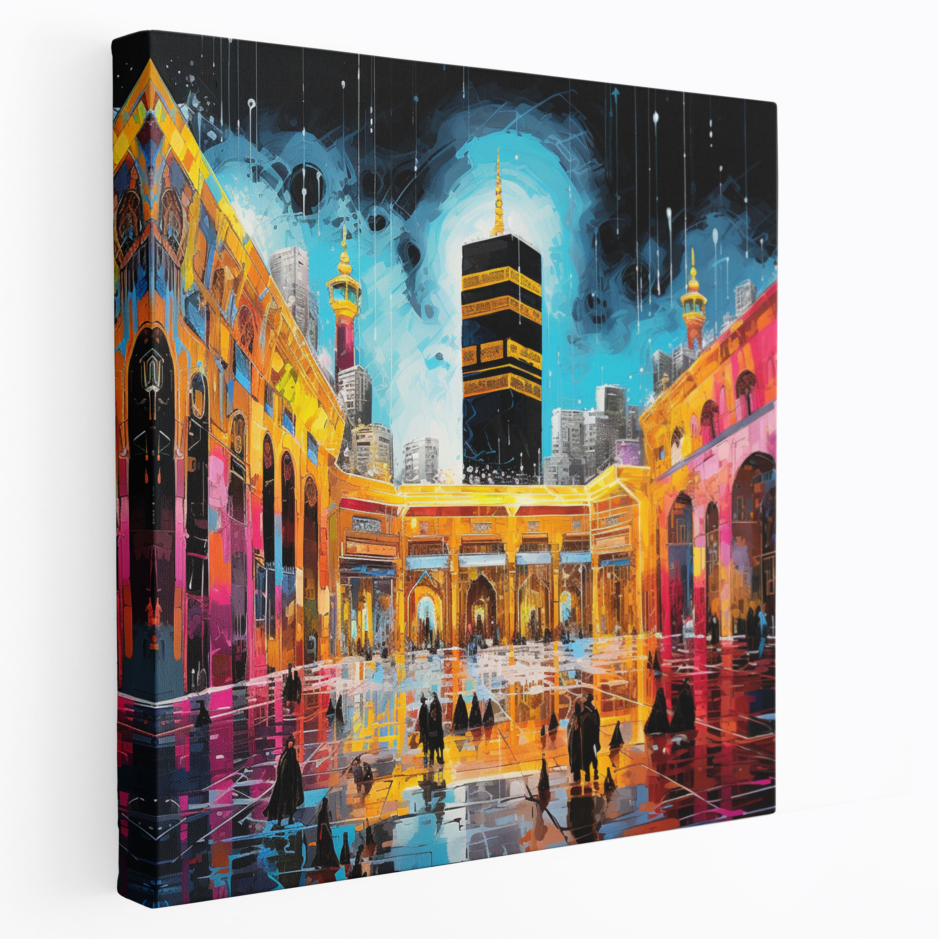Kaaba Canvas Print - Kaaba, Wall Decoration, Canvas Print, Home Decoration