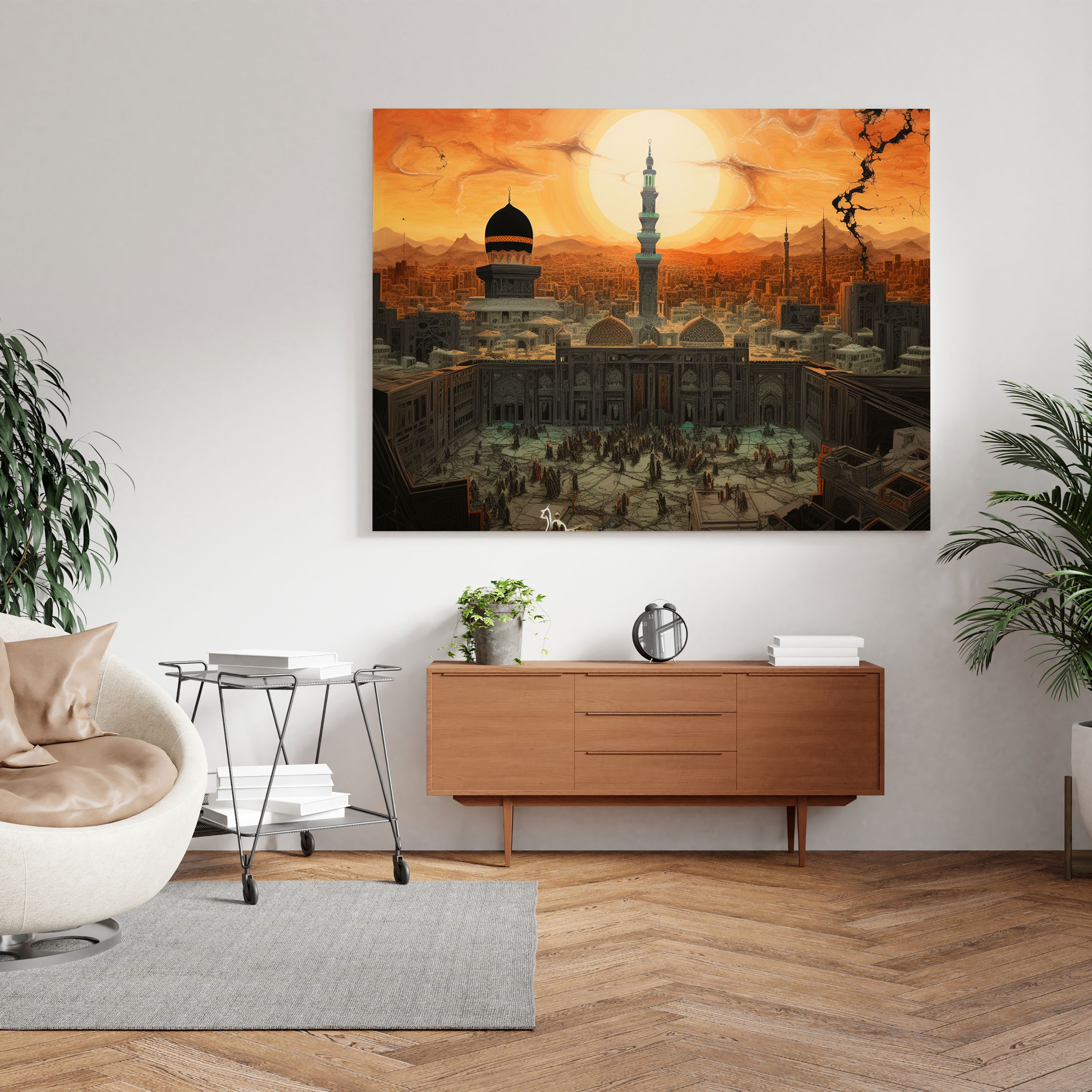 Kaaba Canvas Print - Kaaba, Wall Art, Canvas, Wall Decoration