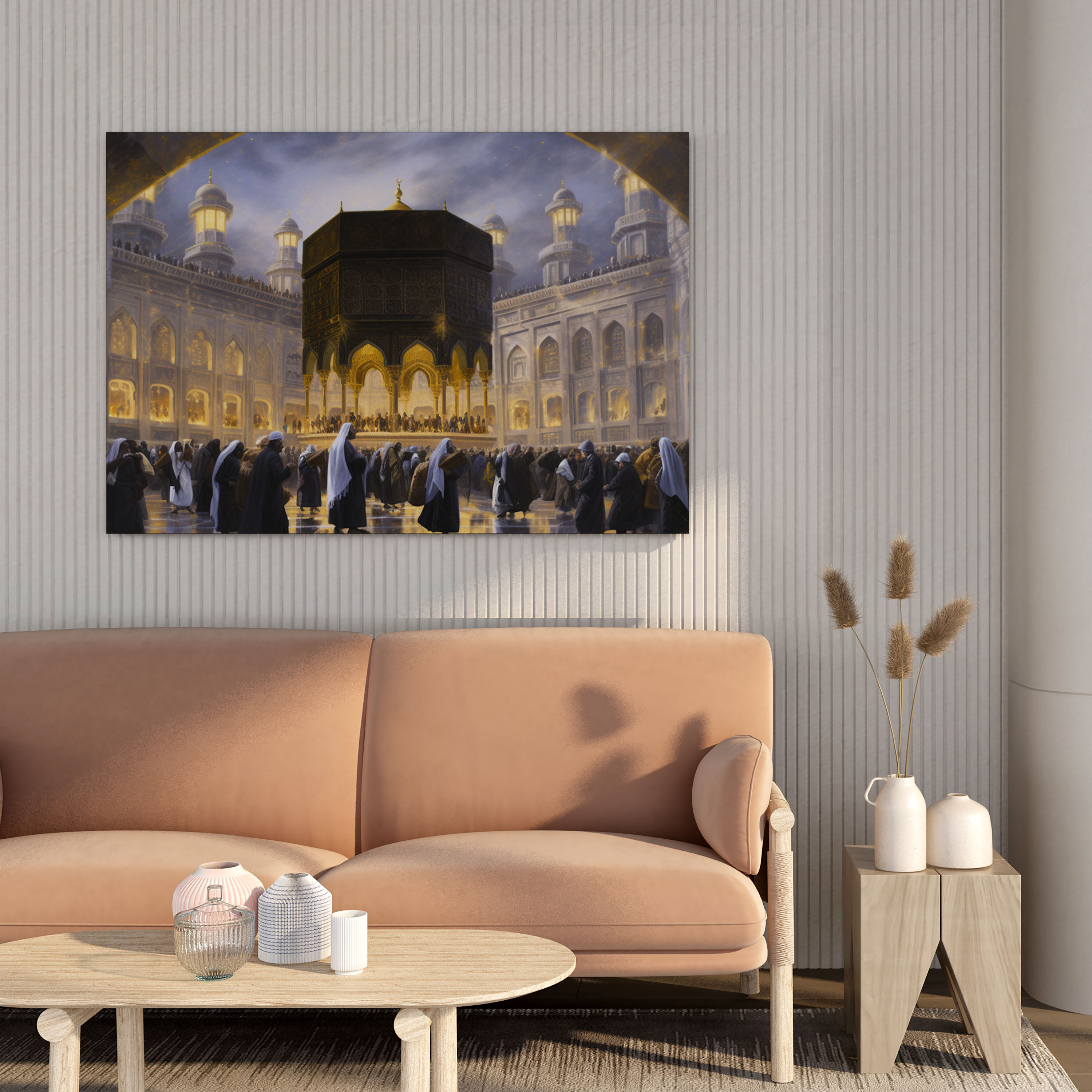 Kaaba Wall Decoration - Kaaba, Home Decoration, Canvas, Wall Art