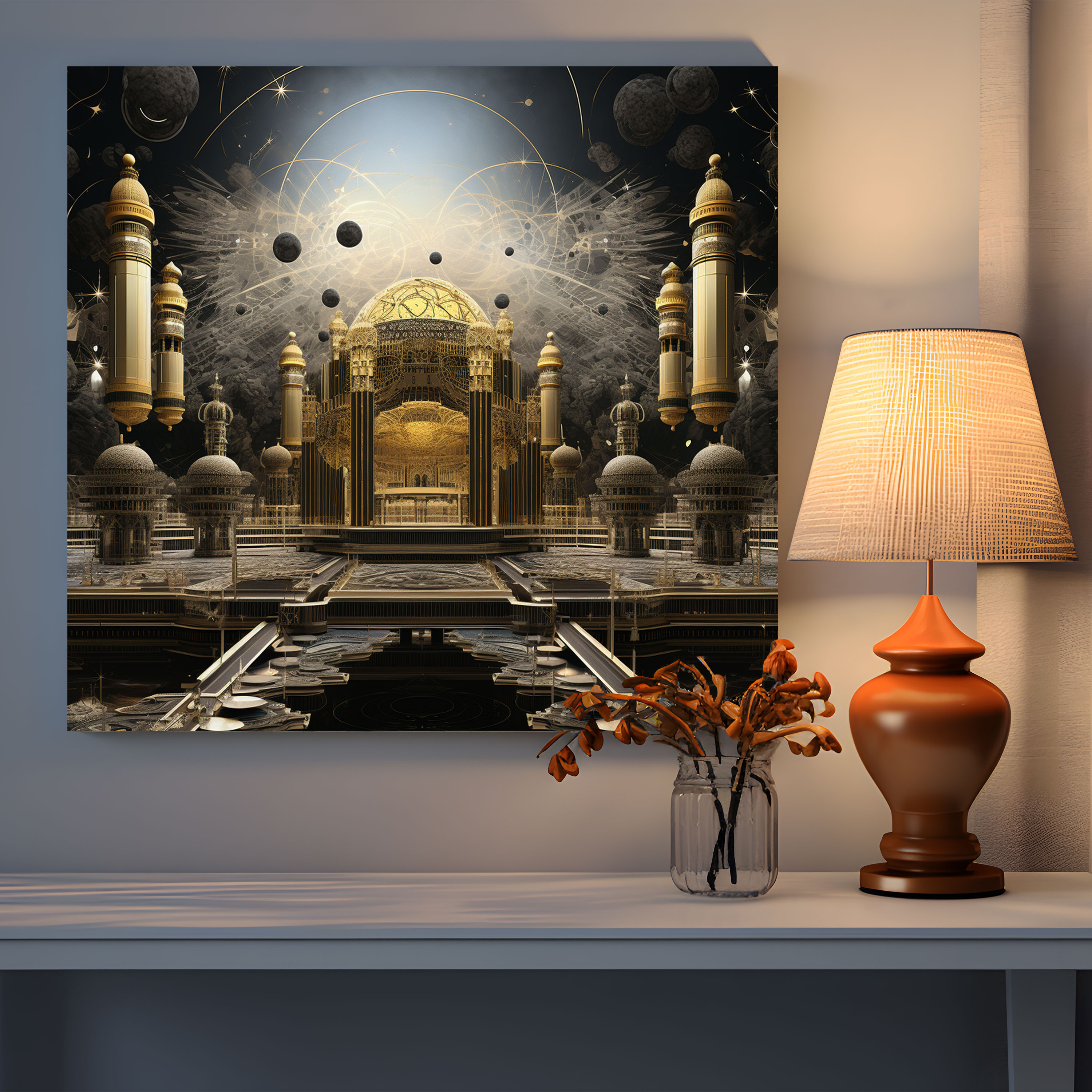 Kaaba Wall Art - Kaaba, Fusion, Home Decoration, Wall Decoration