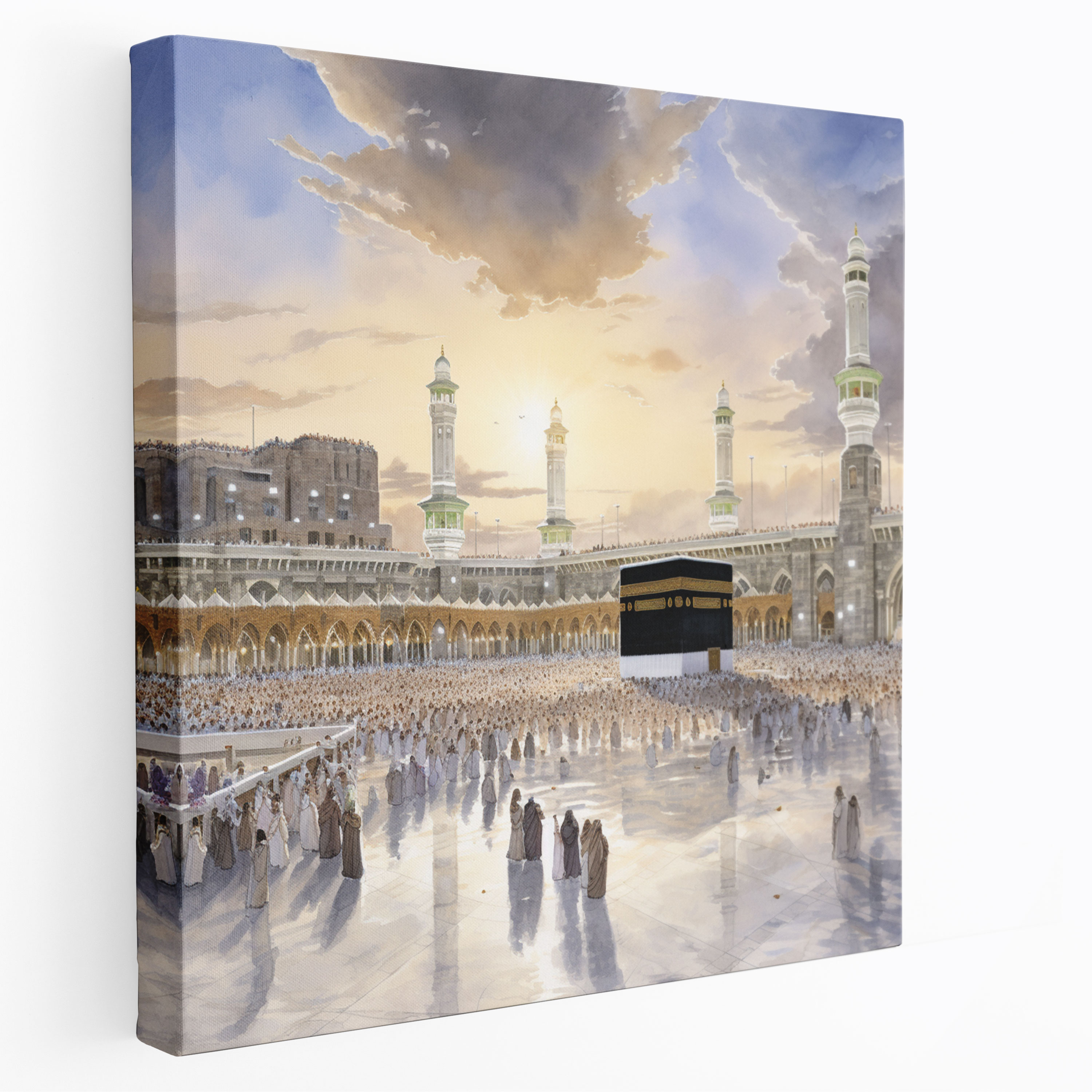 Kaaba Canvas Print - Kaaba, Canvas, Kaaba Canvas Print, Serene Depiction