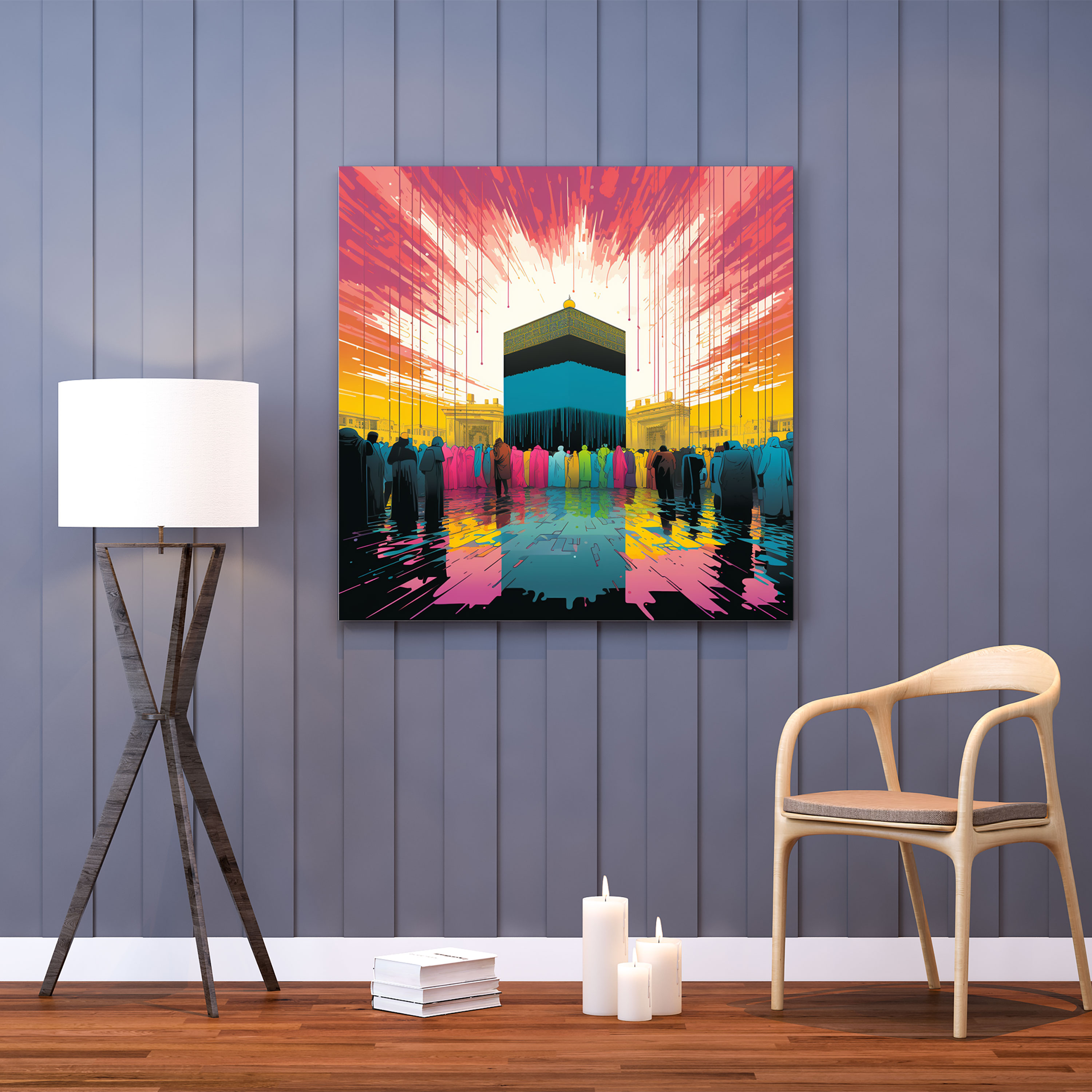 Kaaba Wall Art - Kaaba, Canvas, Cultural Significance, Canvas Wall Art