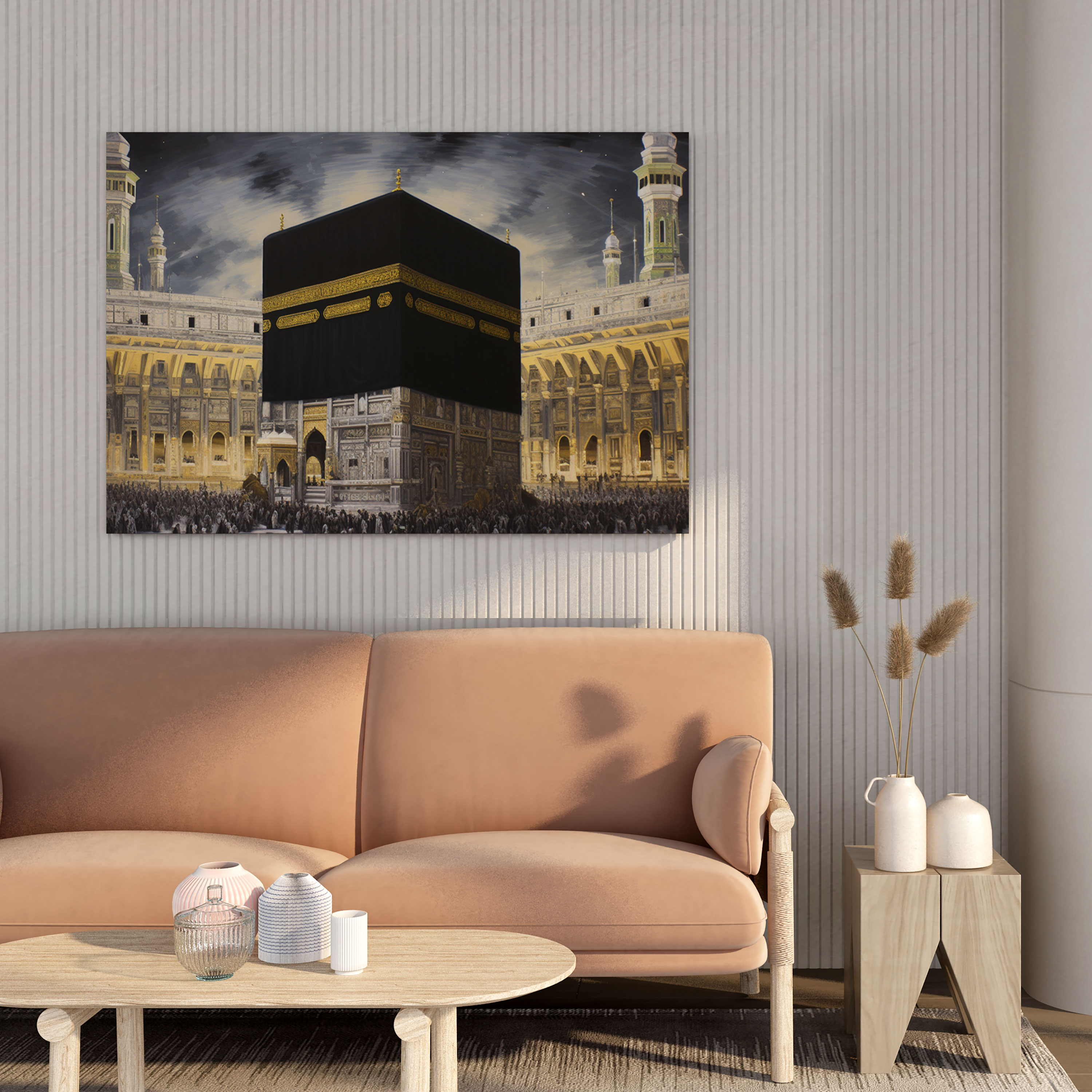 Kaaba Canvas Print - Kaaba, Architectural Beauty, Canvas Wall Art, Kaaba Canvas Print