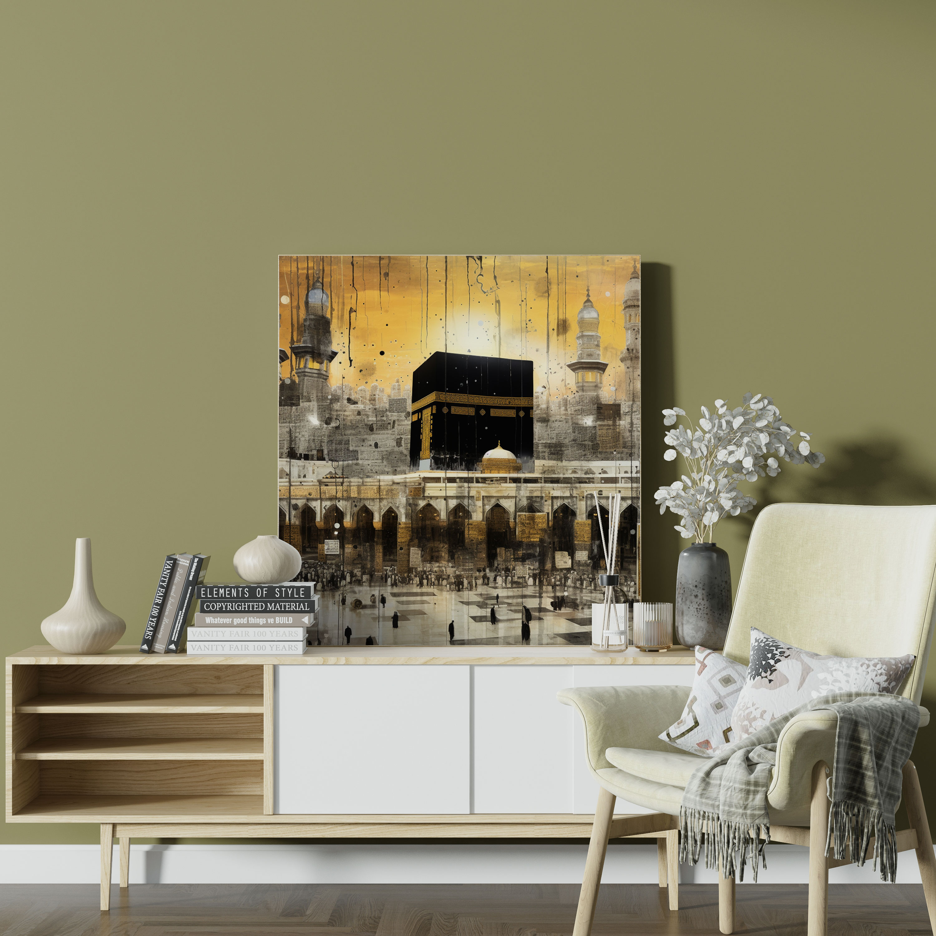 Kaaba Canvas Print - Kaaba, Kaaba Canvas Print, Home Decoration, Canvas