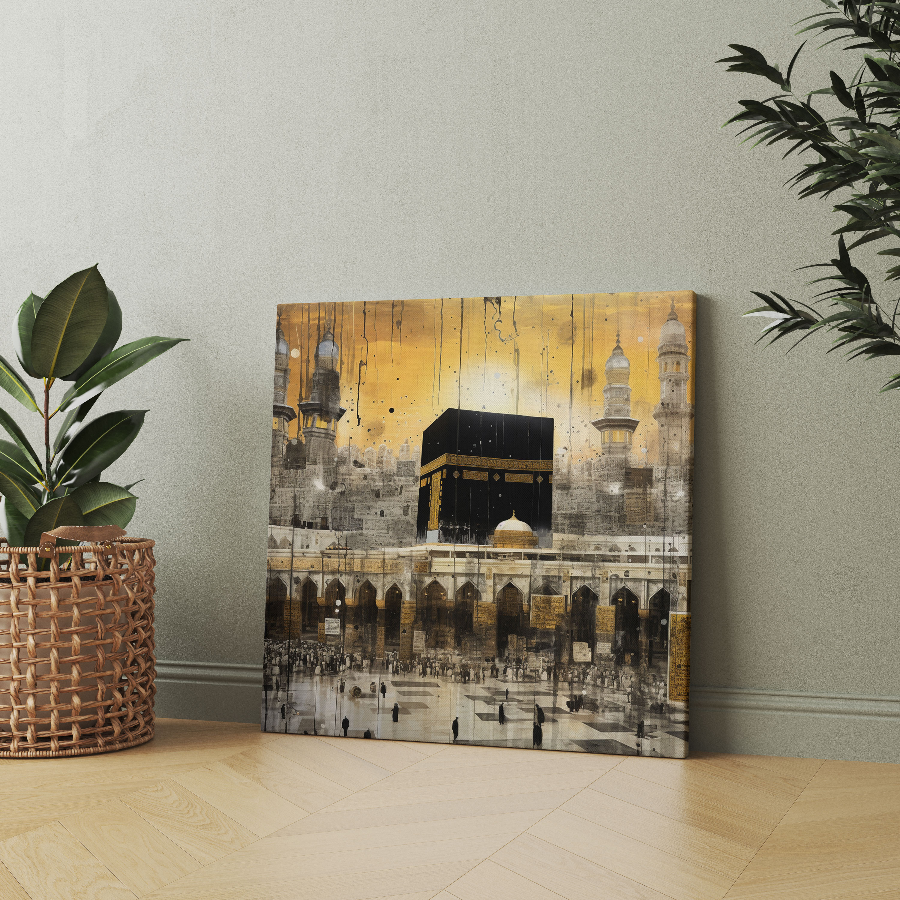 Kaaba Canvas Print - Kaaba, Kaaba Canvas Print, Home Decoration, Canvas
