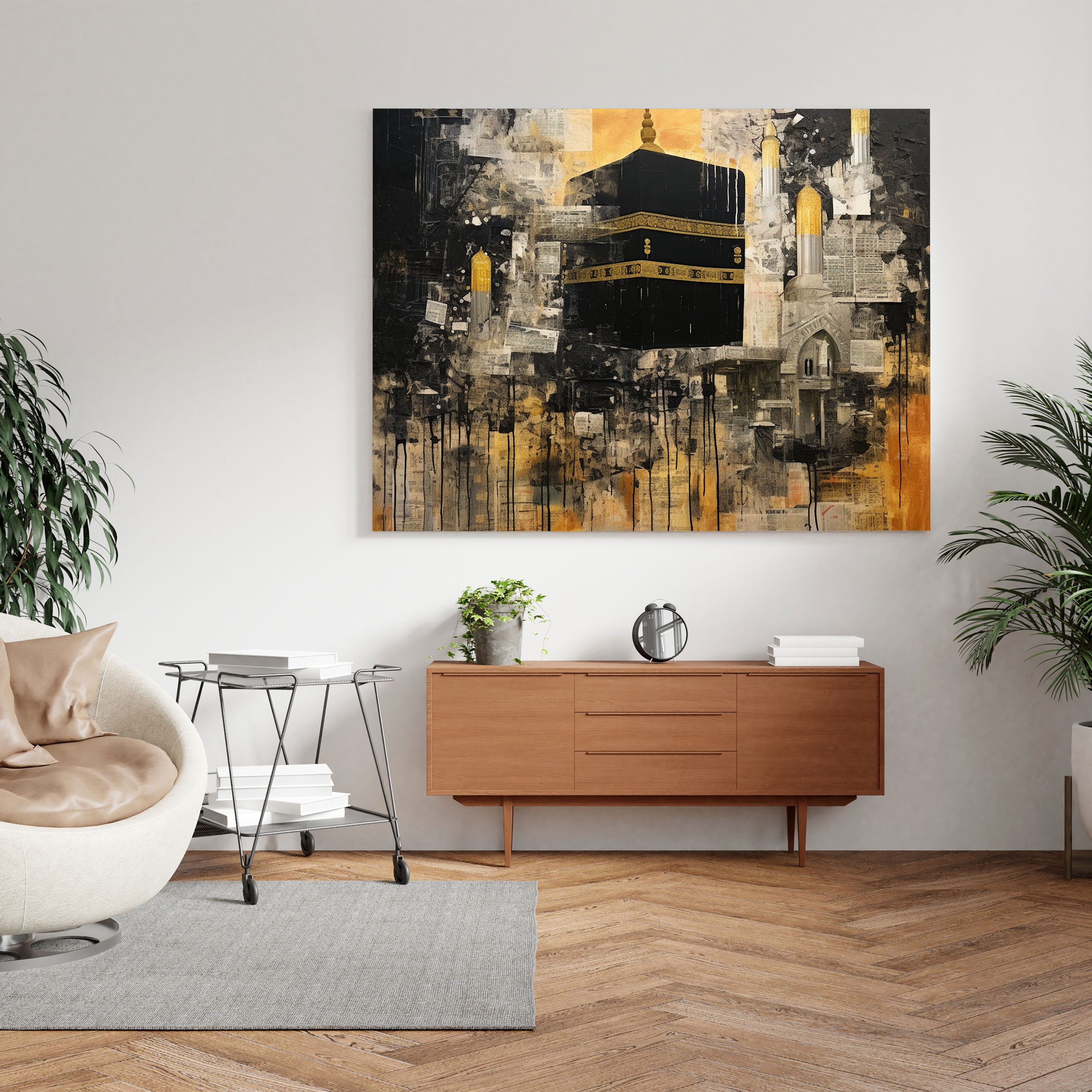 Kaaba Wall Art - Kaaba, Sense Of Spirituality, Kaaba Wall Art, Canvas