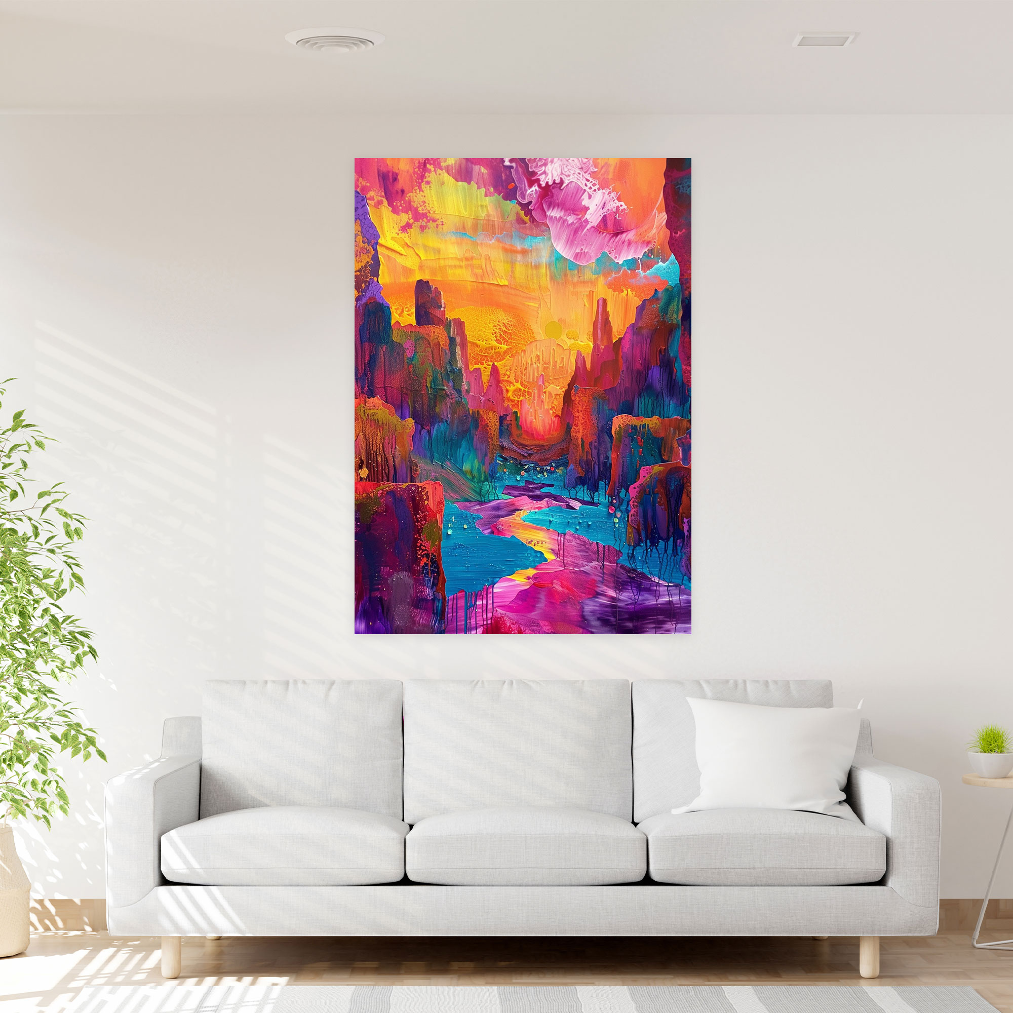 Frida Kahlo Style Wall Art - Frida Kahlo, Wall Decoration, Home Decoration, Frida Kahlo Style