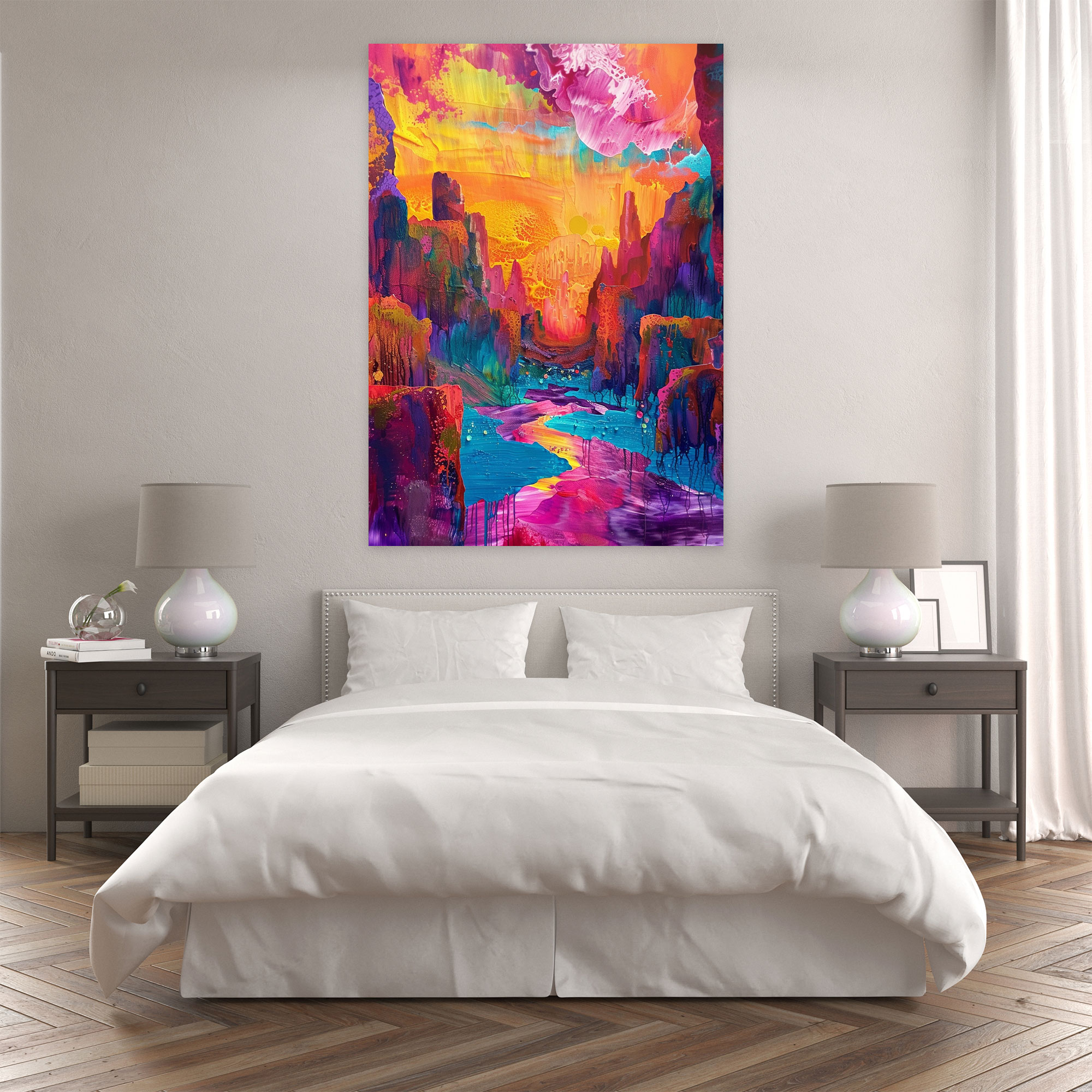 Frida Kahlo Style Wall Art - Frida Kahlo, Wall Decoration, Home Decoration, Frida Kahlo Style