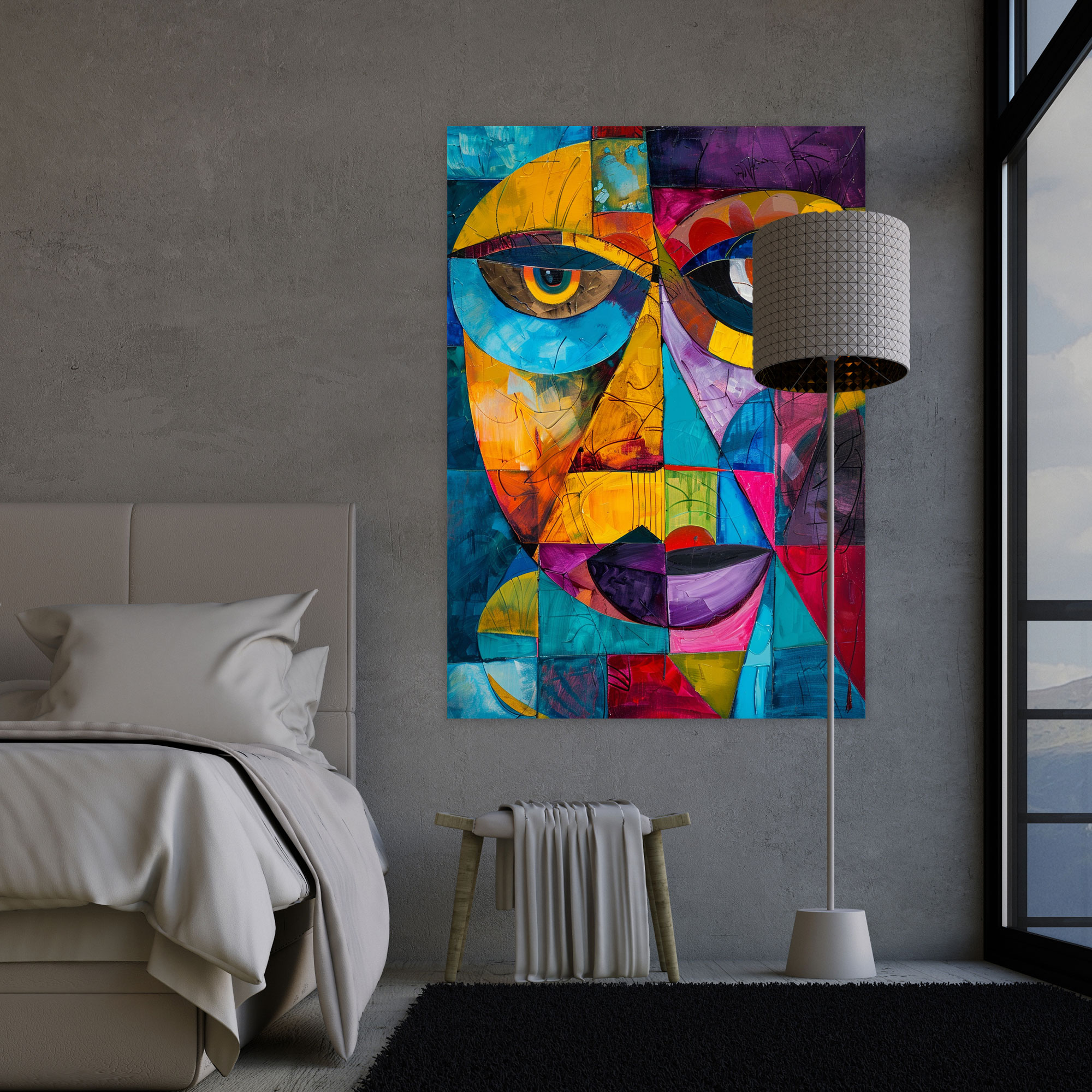 Frida Kahlo Style Wall Art - Frida Kahlo, Home Decoration, Canvas, Wall Decoration