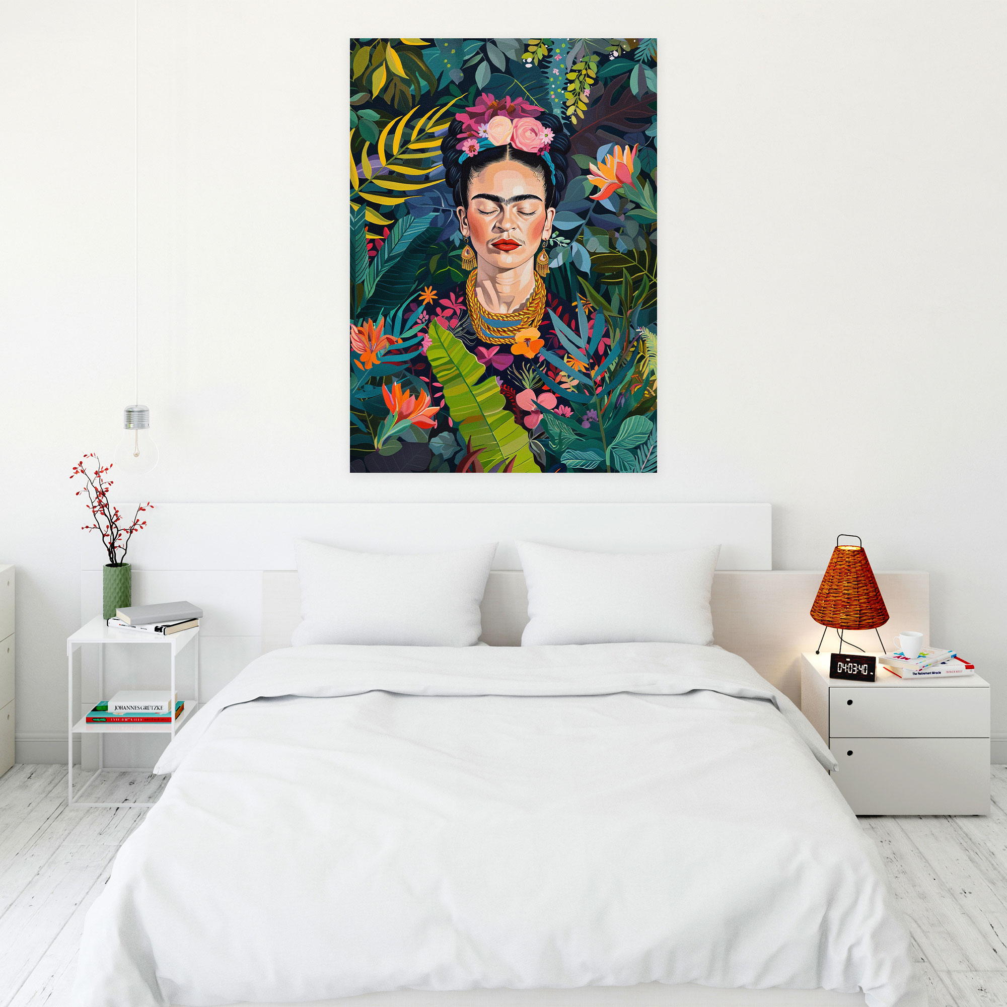 Frida Kahlo Style Wall Art - Frida Kahlo, Wall Art, Wall Decoration, Frida Kahlo Style