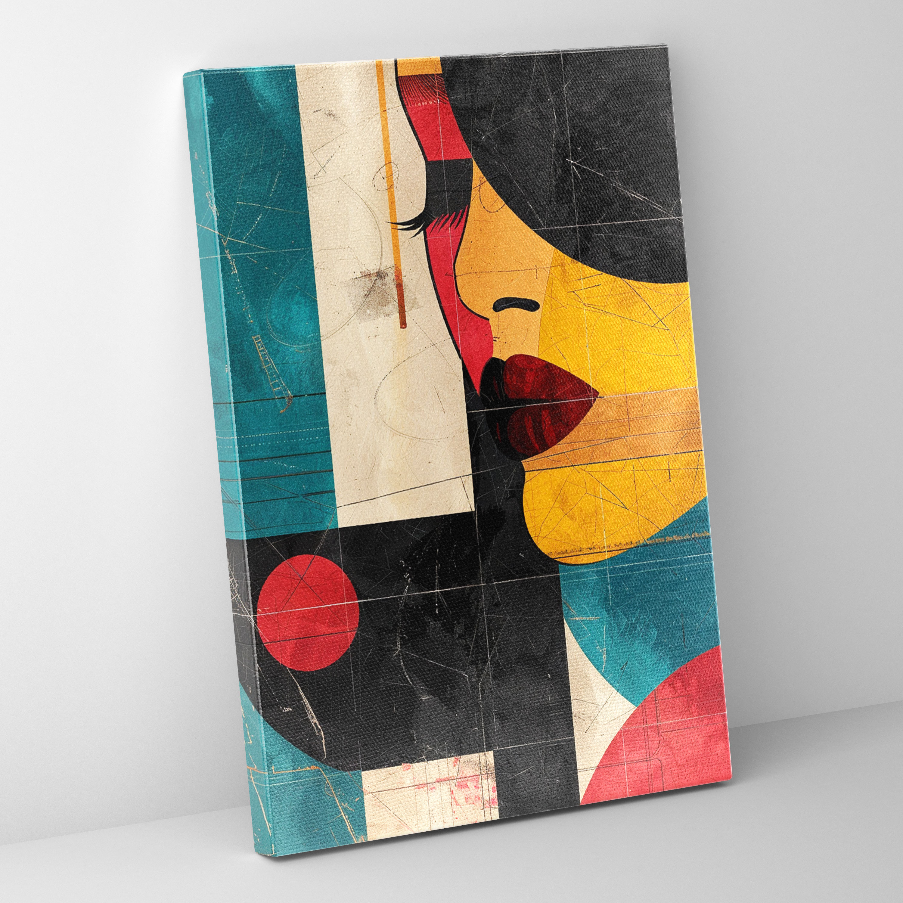 Frida Kahlo Style Canvas Print - Frida Kahlo, Canvas Print, Canvas, Wall Decoration