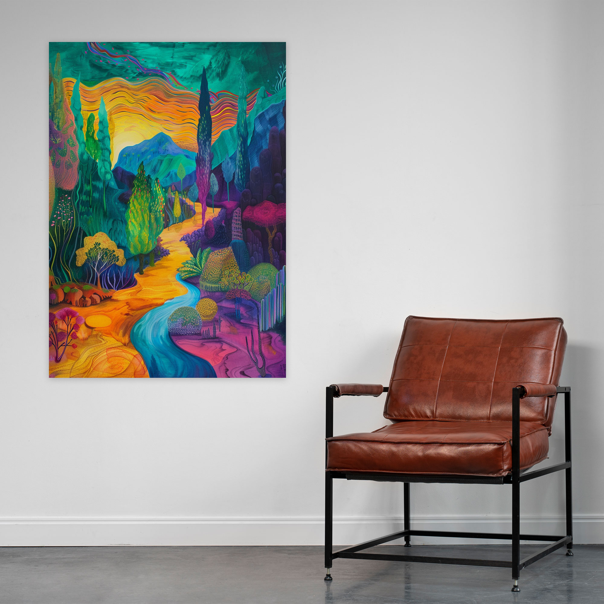 Frida Kahlo Style Wall Decoration - Frida Kahlo, Wall Decoration, Canvas, Canvas Wall Art