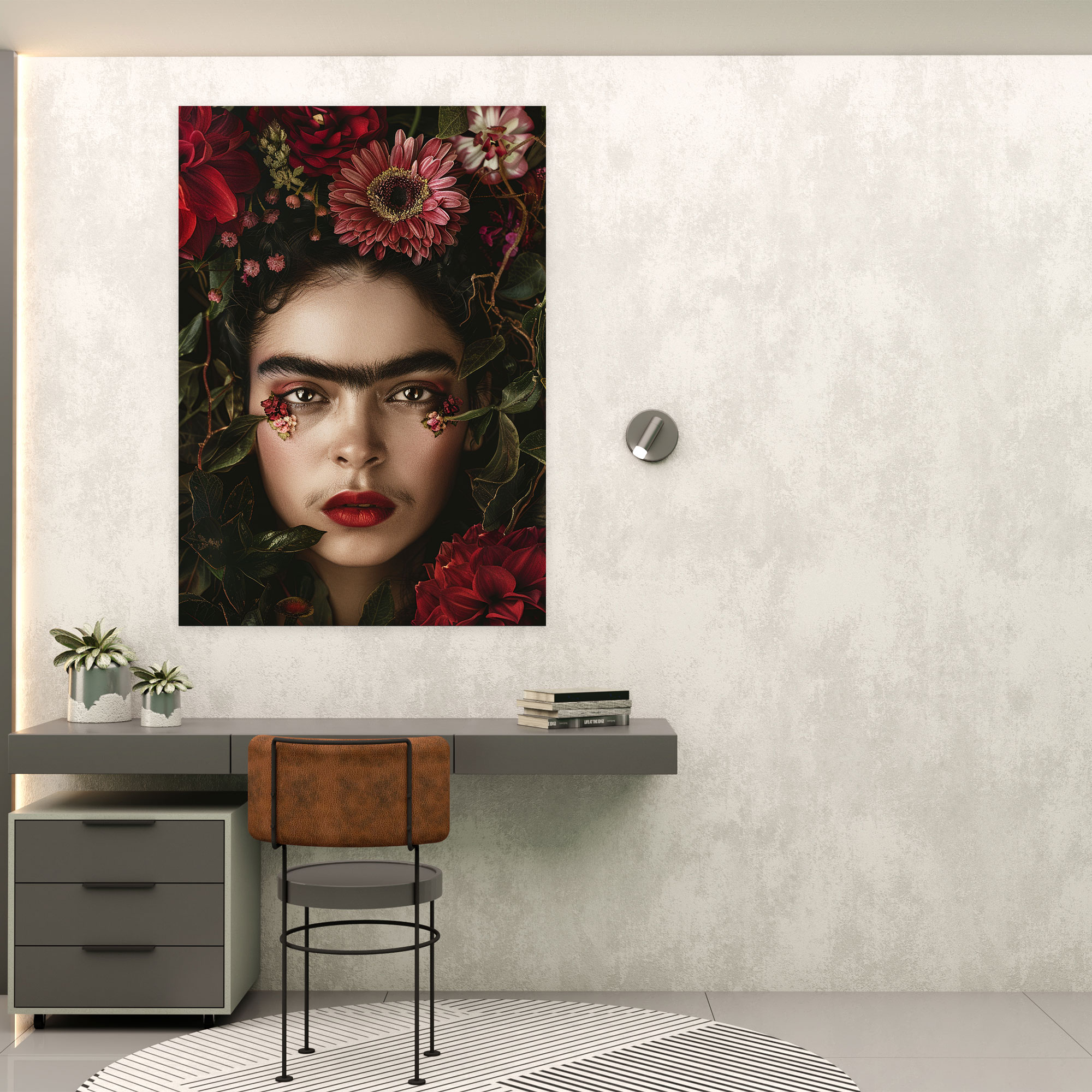 Frida Kahlo Tarzı Duvar Dekorasyonu - Duvar Dekorasyonu Ev Dekorasyonu Duvar Sanatı