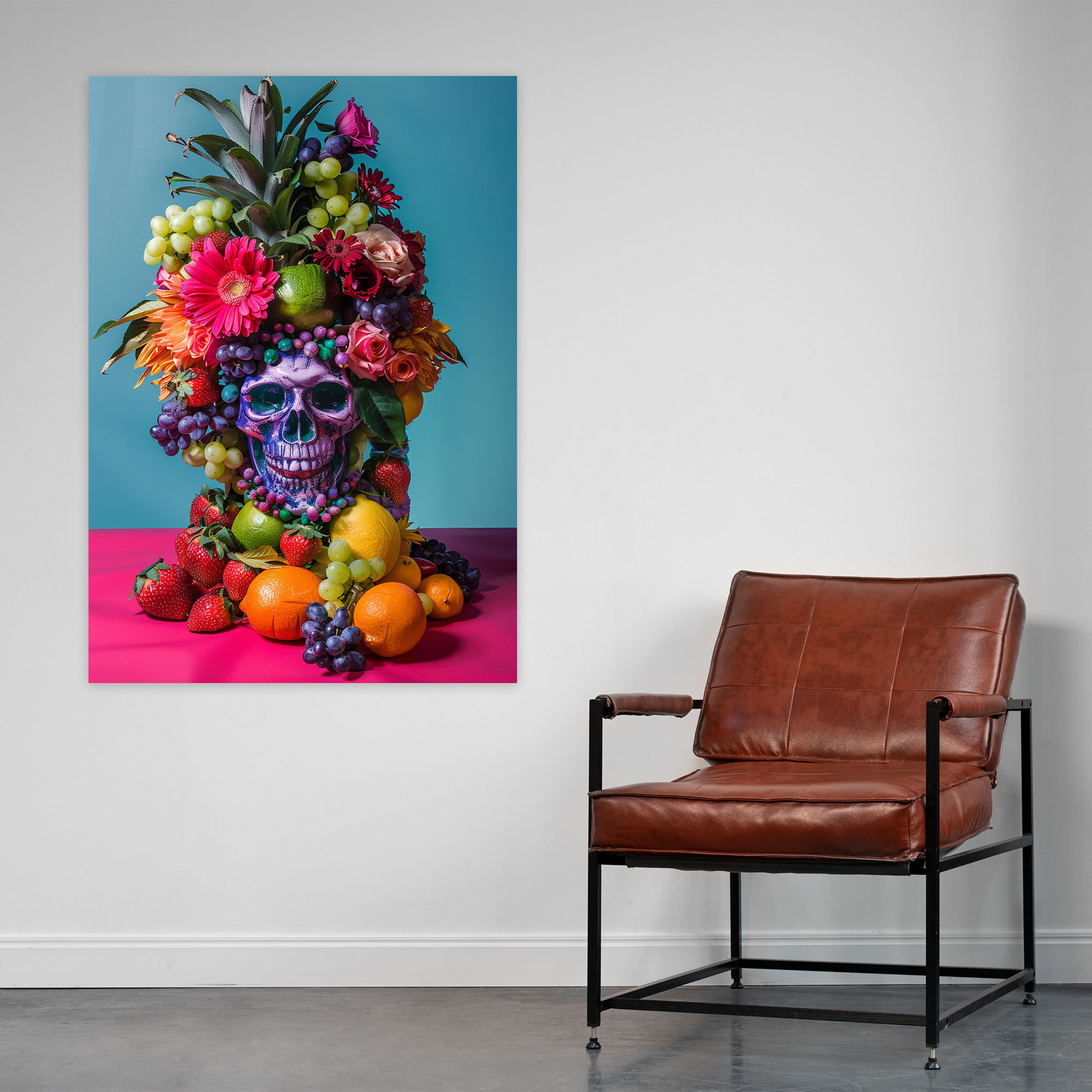 Frida Kahlo Style Canvas Print - Frida Kahlo, Frida Kahlo Style, Canvas, Canvas Print